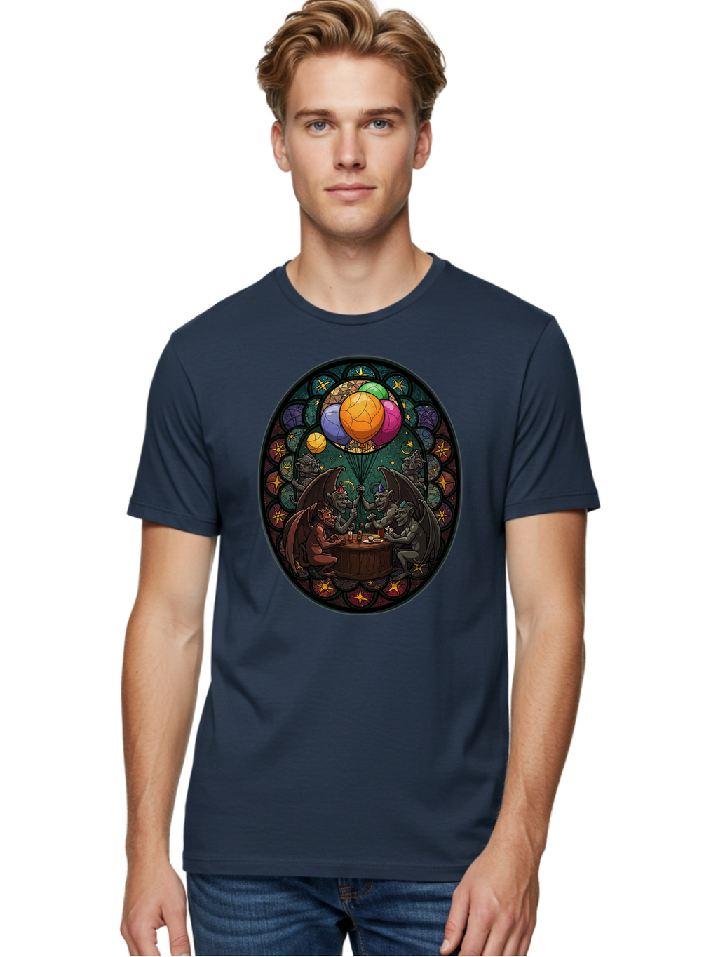 Gargoyles-Drinking Men'S Graphic Tee, 100% Cotton, Comfortable Casual Summer Wear, Machine Washable, Vintage Camera, Old Camera, Antique Camera, Black Camera, Classic Photography, Photography Equipment, Nostalgic Device, Film Camera, Bam478