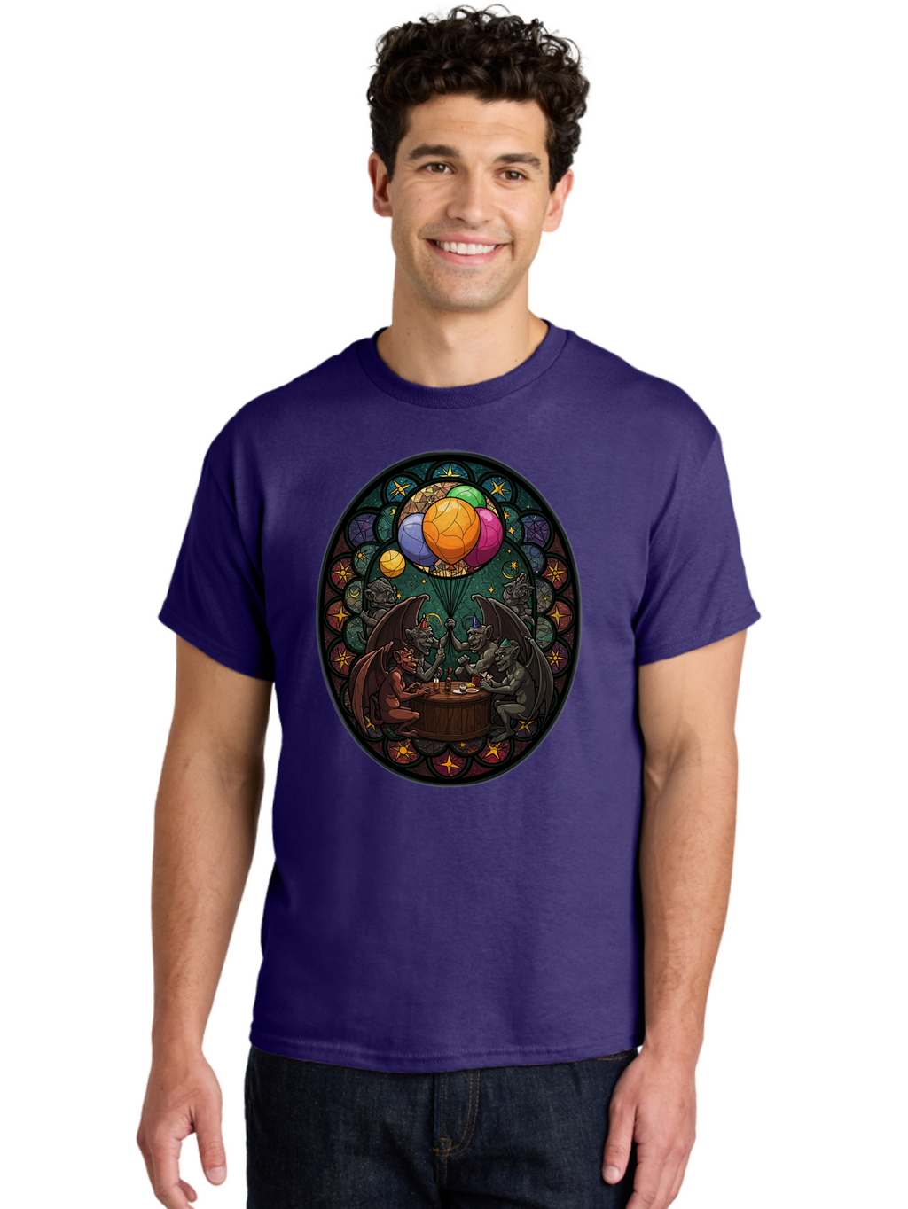 Gargoyles-Drinking Men'S Graphic Tee, 100% Cotton, Comfortable Casual Summer Wear, Machine Washable, Vintage Camera, Old Camera, Antique Camera, Black Camera, Classic Photography, Photography Equipment, Nostalgic Device, Film Camera, Bam478