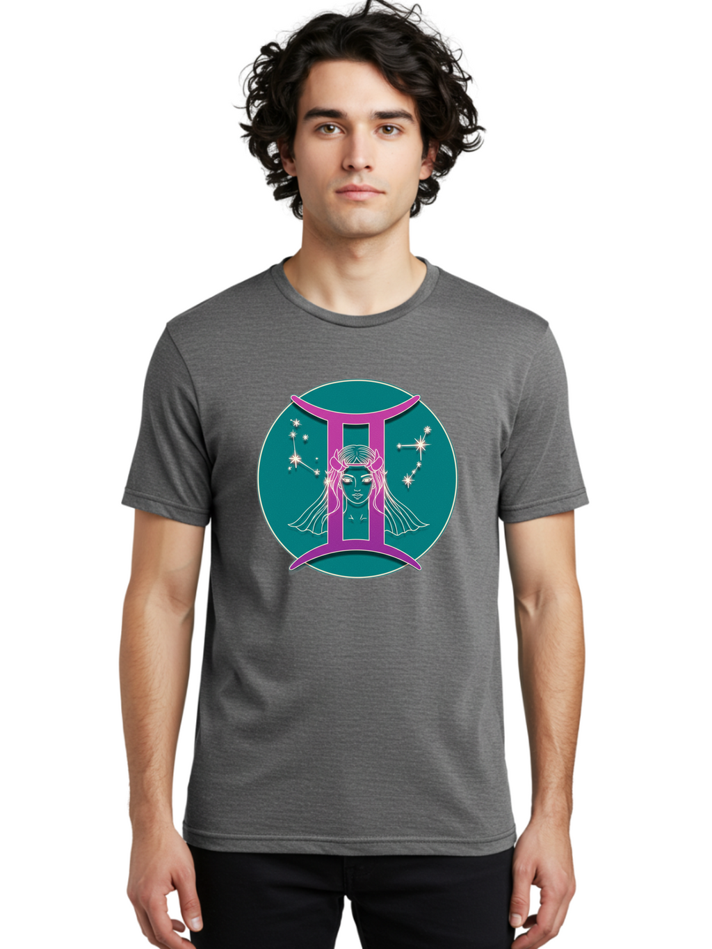 Gemini-Zodiac-Sign-1 Men'S Graphic Tee, 100% Cotton, Comfortable Casual Summer Wear, Machine Washable, Vintage Camera, Old Camera, Antique Camera, Black Camera, Classic Photography, Photography Equipment, Nostalgic Device, Film Camera, Bam485