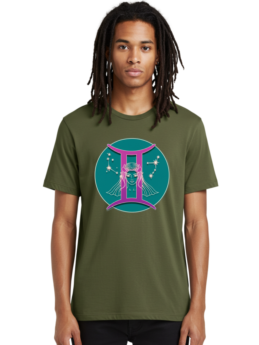 Gemini-Zodiac-Sign-1 Men'S Graphic Tee, 100% Cotton, Comfortable Casual Summer Wear, Machine Washable, Vintage Camera, Old Camera, Antique Camera, Black Camera, Classic Photography, Photography Equipment, Nostalgic Device, Film Camera, Bam485