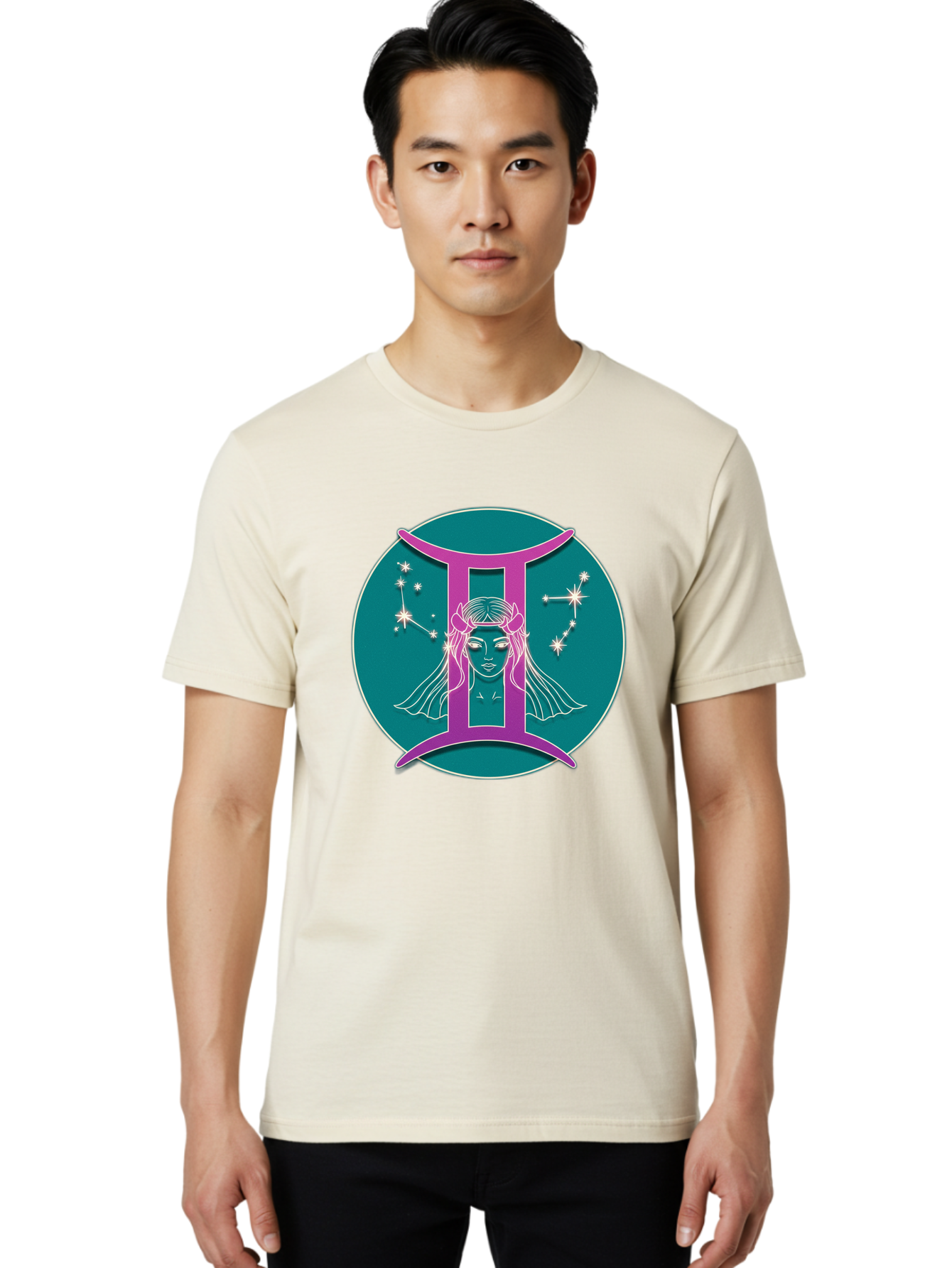 Gemini-Zodiac-Sign-1 Men'S Graphic Tee, 100% Cotton, Comfortable Casual Summer Wear, Machine Washable, Vintage Camera, Old Camera, Antique Camera, Black Camera, Classic Photography, Photography Equipment, Nostalgic Device, Film Camera, Bam485