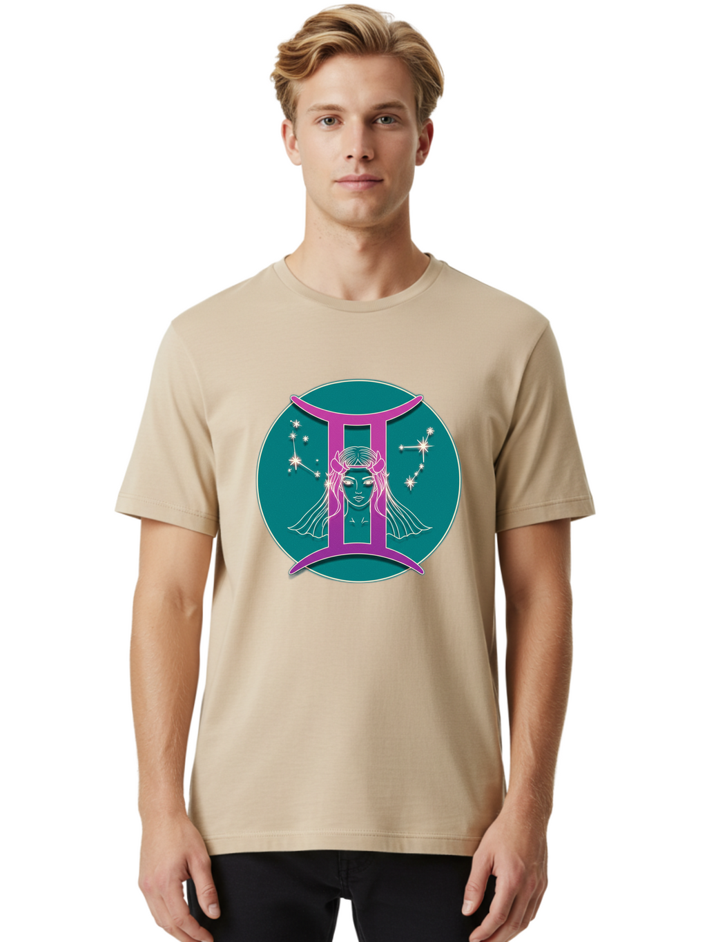 Gemini-Zodiac-Sign-1 Men'S Graphic Tee, 100% Cotton, Comfortable Casual Summer Wear, Machine Washable, Vintage Camera, Old Camera, Antique Camera, Black Camera, Classic Photography, Photography Equipment, Nostalgic Device, Film Camera, Bam485