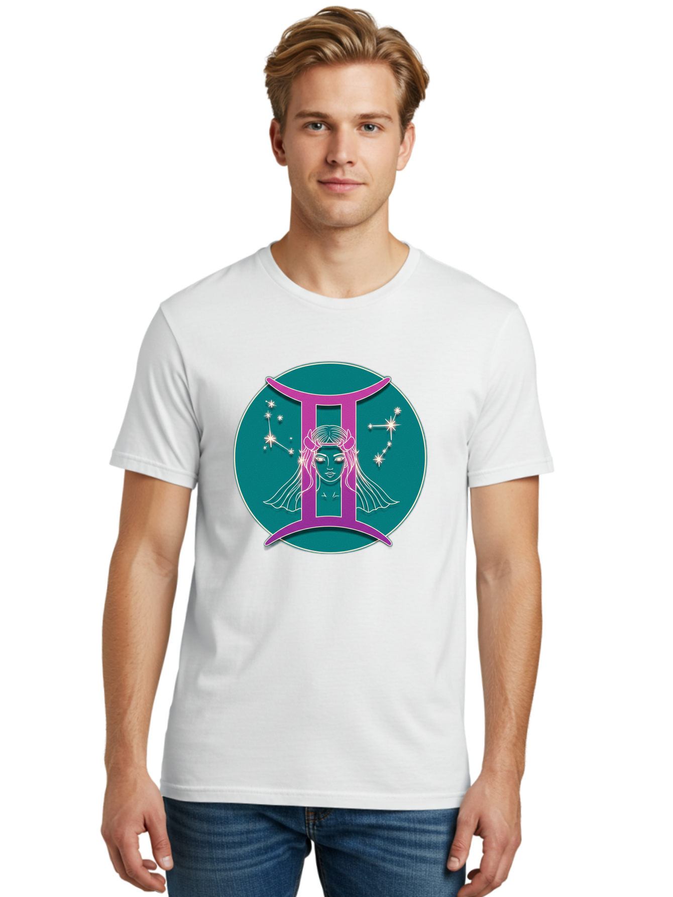 Gemini-Zodiac-Sign-1 Men'S Graphic Tee, 100% Cotton, Comfortable Casual Summer Wear, Machine Washable, Vintage Camera, Old Camera, Antique Camera, Black Camera, Classic Photography, Photography Equipment, Nostalgic Device, Film Camera, Bam485