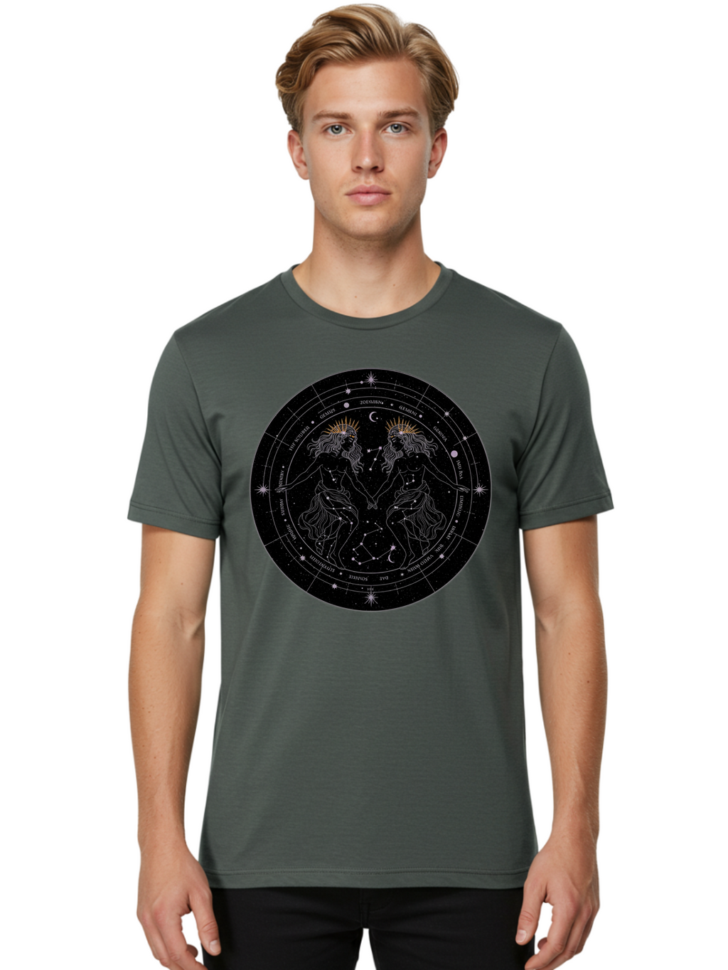 Gemini-Zodiac-Sign Men'S Graphic Tee, 100% Cotton, Comfortable Casual Summer Wear, Machine Washable, Vintage Camera, Old Camera, Antique Camera, Black Camera, Classic Photography, Photography Equipment, Nostalgic Device, Film Camera, Bam486