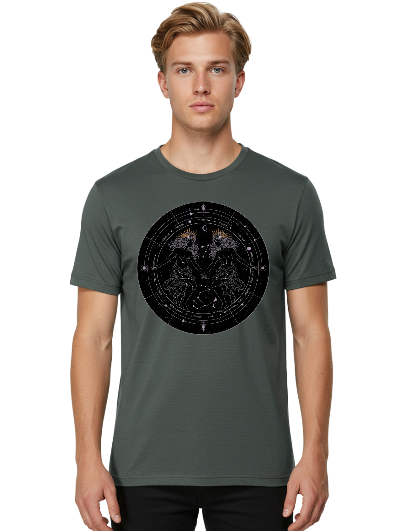 Gemini-Zodiac-Sign Men'S Graphic Tee, 100% Cotton, Comfortable Casual Summer Wear, Machine Washable, Vintage Camera, Old Camera, Antique Camera, Black Camera, Classic Photography, Photography Equipment, Nostalgic Device, Film Camera, Bam486