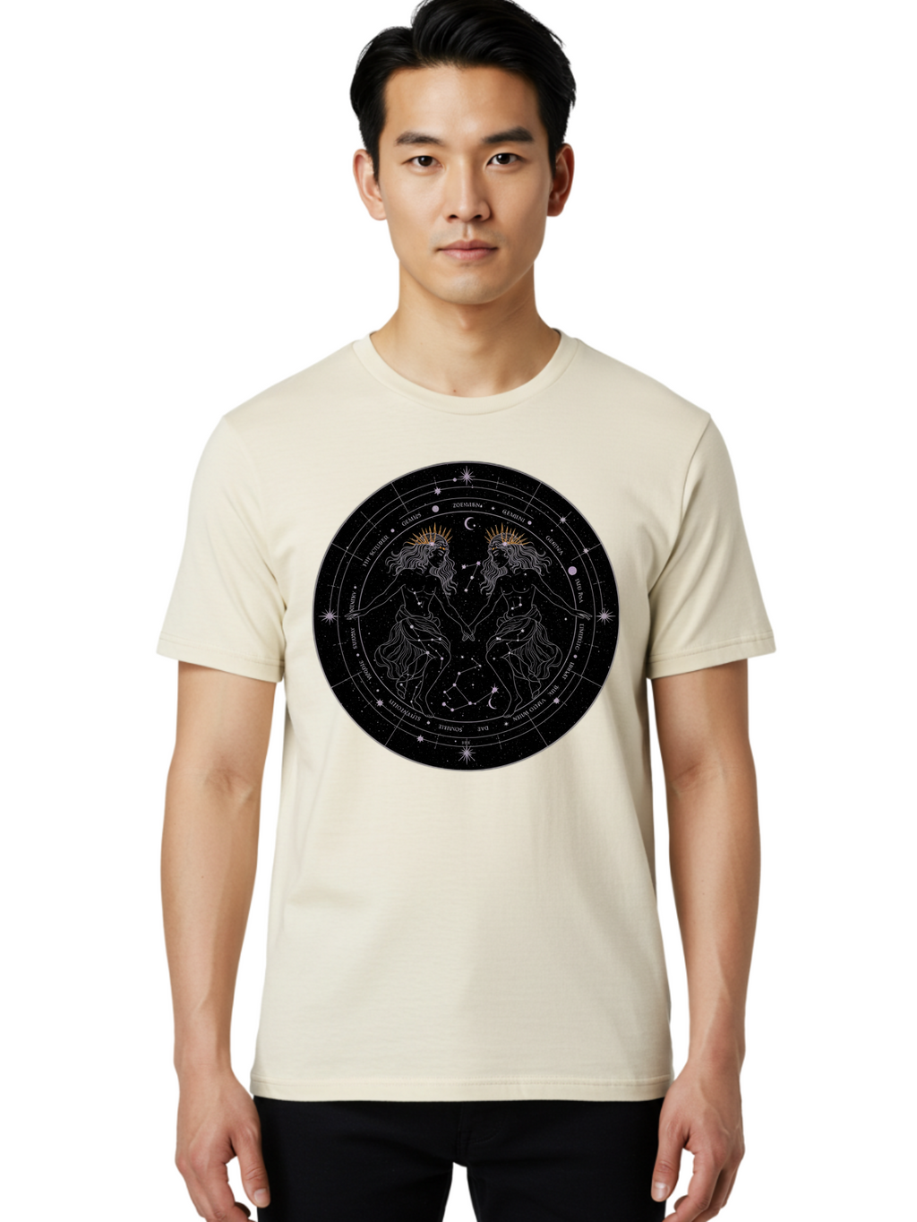 Gemini-Zodiac-Sign Men'S Graphic Tee, 100% Cotton, Comfortable Casual Summer Wear, Machine Washable, Vintage Camera, Old Camera, Antique Camera, Black Camera, Classic Photography, Photography Equipment, Nostalgic Device, Film Camera, Bam486