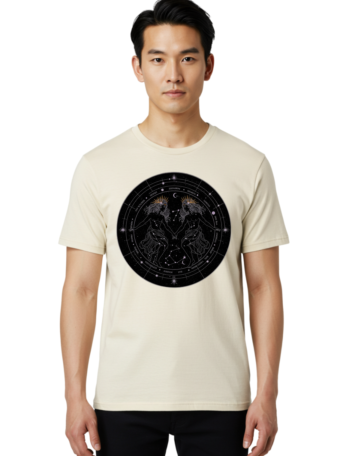 Gemini-Zodiac-Sign Men'S Graphic Tee, 100% Cotton, Comfortable Casual Summer Wear, Machine Washable, Vintage Camera, Old Camera, Antique Camera, Black Camera, Classic Photography, Photography Equipment, Nostalgic Device, Film Camera, Bam486