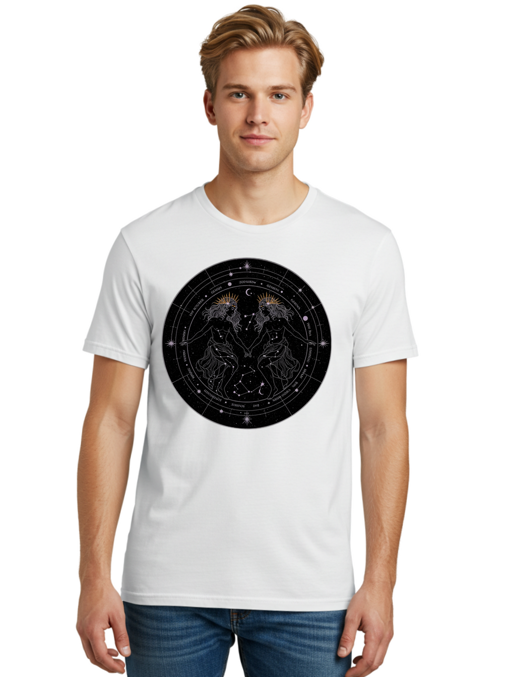 Gemini-Zodiac-Sign Men'S Graphic Tee, 100% Cotton, Comfortable Casual Summer Wear, Machine Washable, Vintage Camera, Old Camera, Antique Camera, Black Camera, Classic Photography, Photography Equipment, Nostalgic Device, Film Camera, Bam486