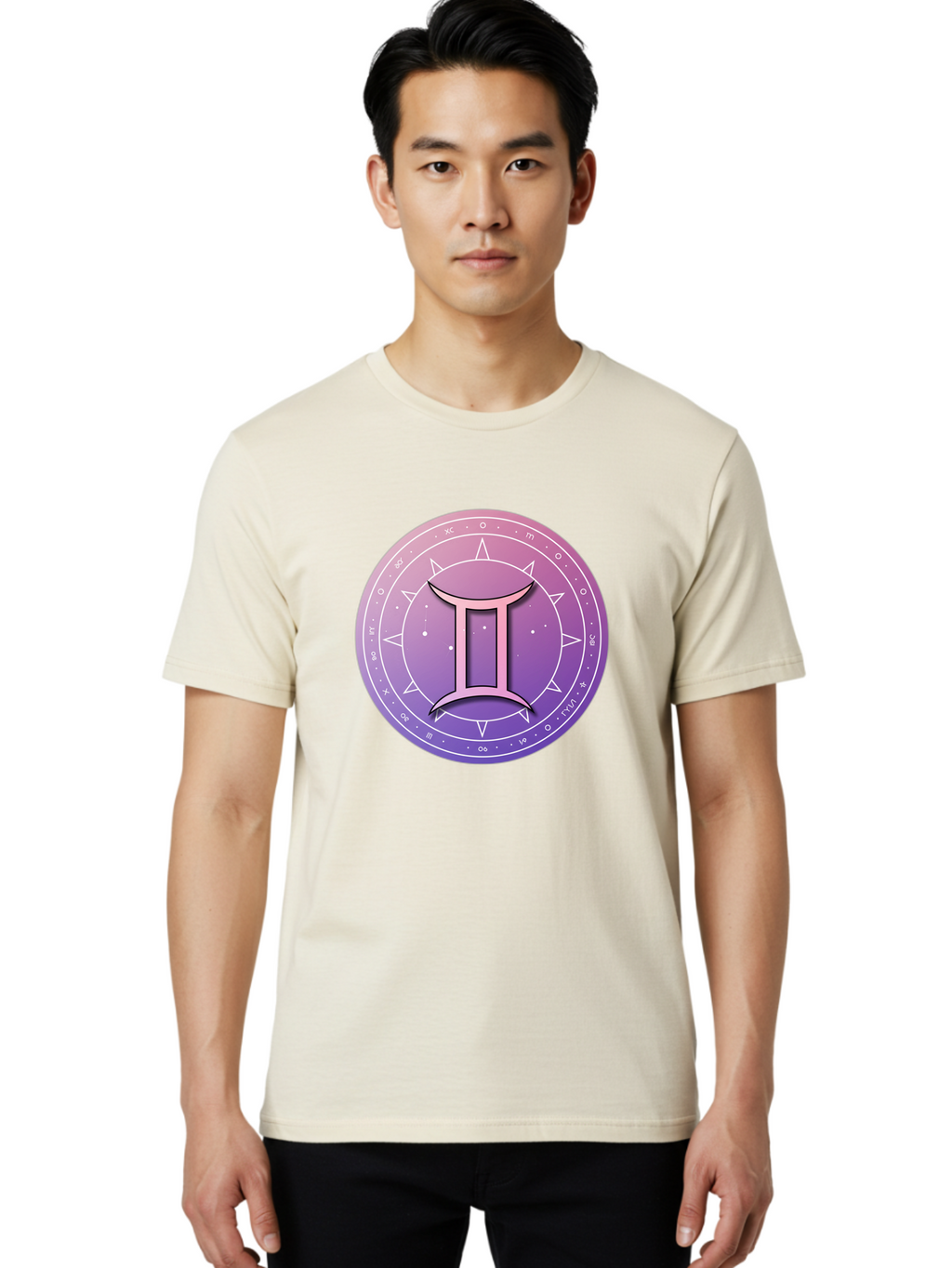 Gemini-Zodiac-Symbol Men'S Graphic Tee, 100% Cotton, Comfortable Casual Summer Wear, Machine Washable, Vintage Camera, Old Camera, Antique Camera, Black Camera, Classic Photography, Photography Equipment, Nostalgic Device, Film Camera, Bam487