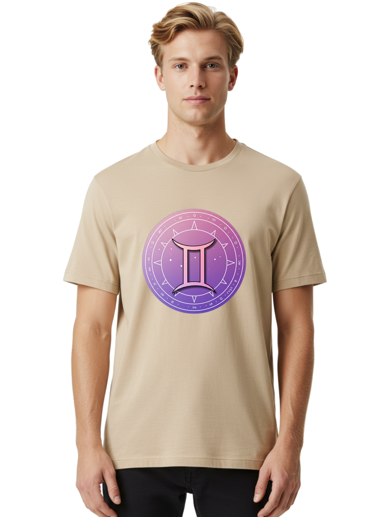 Gemini-Zodiac-Symbol Men'S Graphic Tee, 100% Cotton, Comfortable Casual Summer Wear, Machine Washable, Vintage Camera, Old Camera, Antique Camera, Black Camera, Classic Photography, Photography Equipment, Nostalgic Device, Film Camera, Bam487