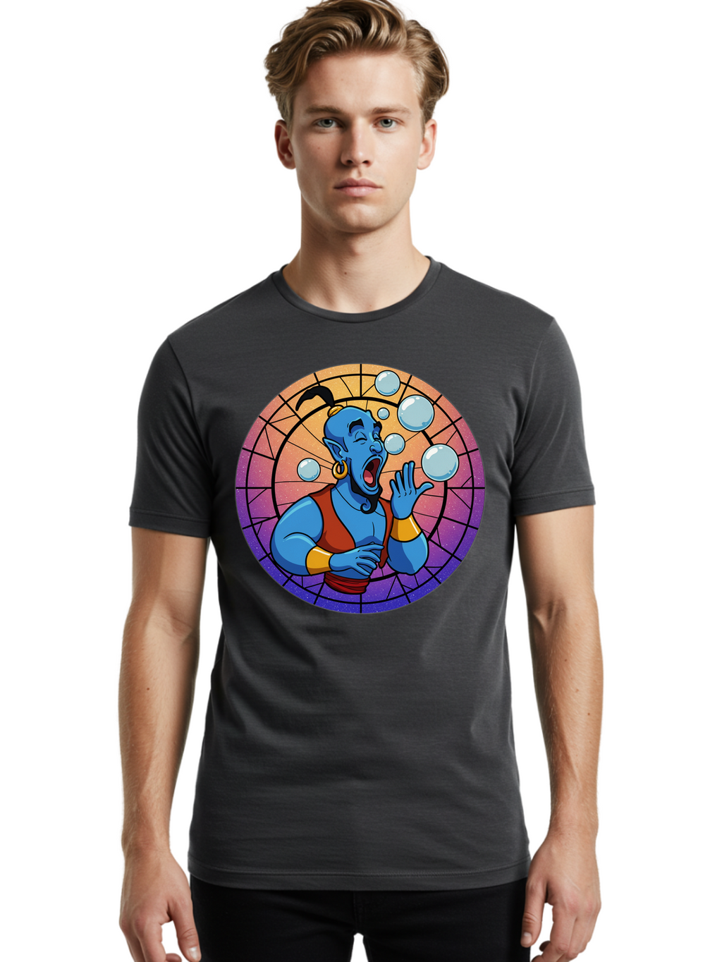 Genie-2 Men'S Graphic Tee, 100% Cotton, Comfortable Casual Summer Wear, Machine Washable, Vintage Camera, Old Camera, Antique Camera, Black Camera, Classic Photography, Photography Equipment, Nostalgic Device, Film Camera, Camera Art Bam490