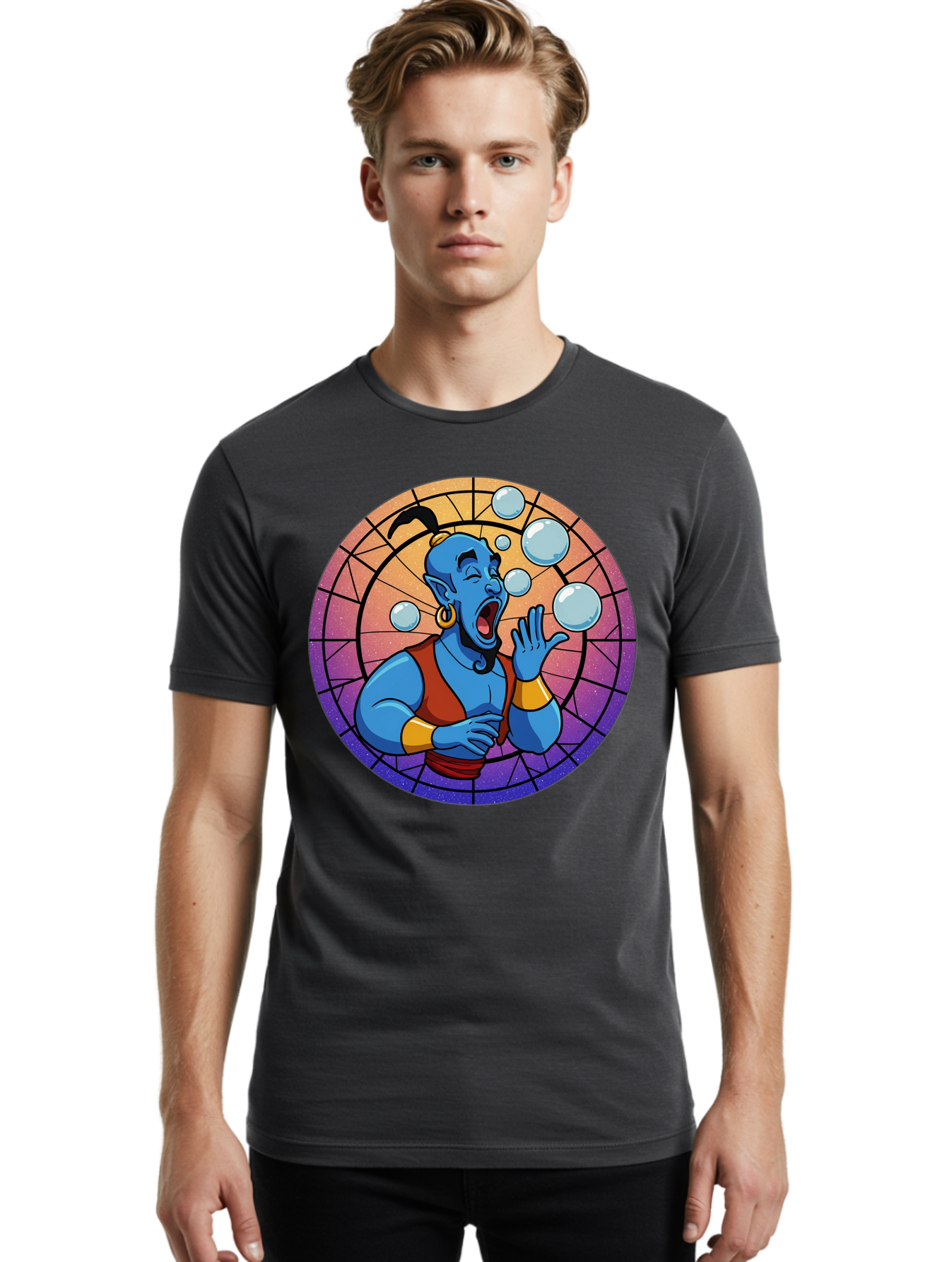Genie-2 Men'S Graphic Tee, 100% Cotton, Comfortable Casual Summer Wear, Machine Washable, Vintage Camera, Old Camera, Antique Camera, Black Camera, Classic Photography, Photography Equipment, Nostalgic Device, Film Camera, Camera Art Bam490
