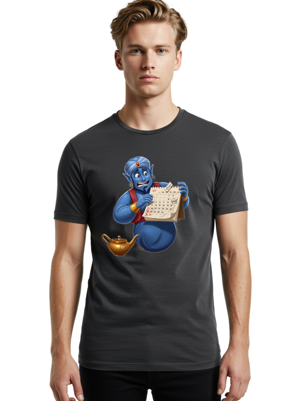Genie-Calendar Men'S Graphic Tee, 100% Cotton, Comfortable Casual Summer Wear, Machine Washable, Vintage Camera, Old Camera, Antique Camera, Black Camera, Classic Photography, Photography Equipment, Nostalgic Device, Film Camera, Camera Art Bam491