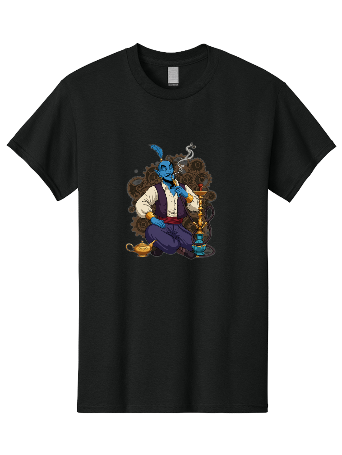 Genie-Relaxing-1 Men'S Graphic Tee, 100% Cotton, Comfortable Casual Summer Wear, Machine Washable, Vintage Camera, Old Camera, Antique Camera, Black Camera, Classic Photography, Photography Equipment, Nostalgic Device, Film Camera, Camera Art Bam493