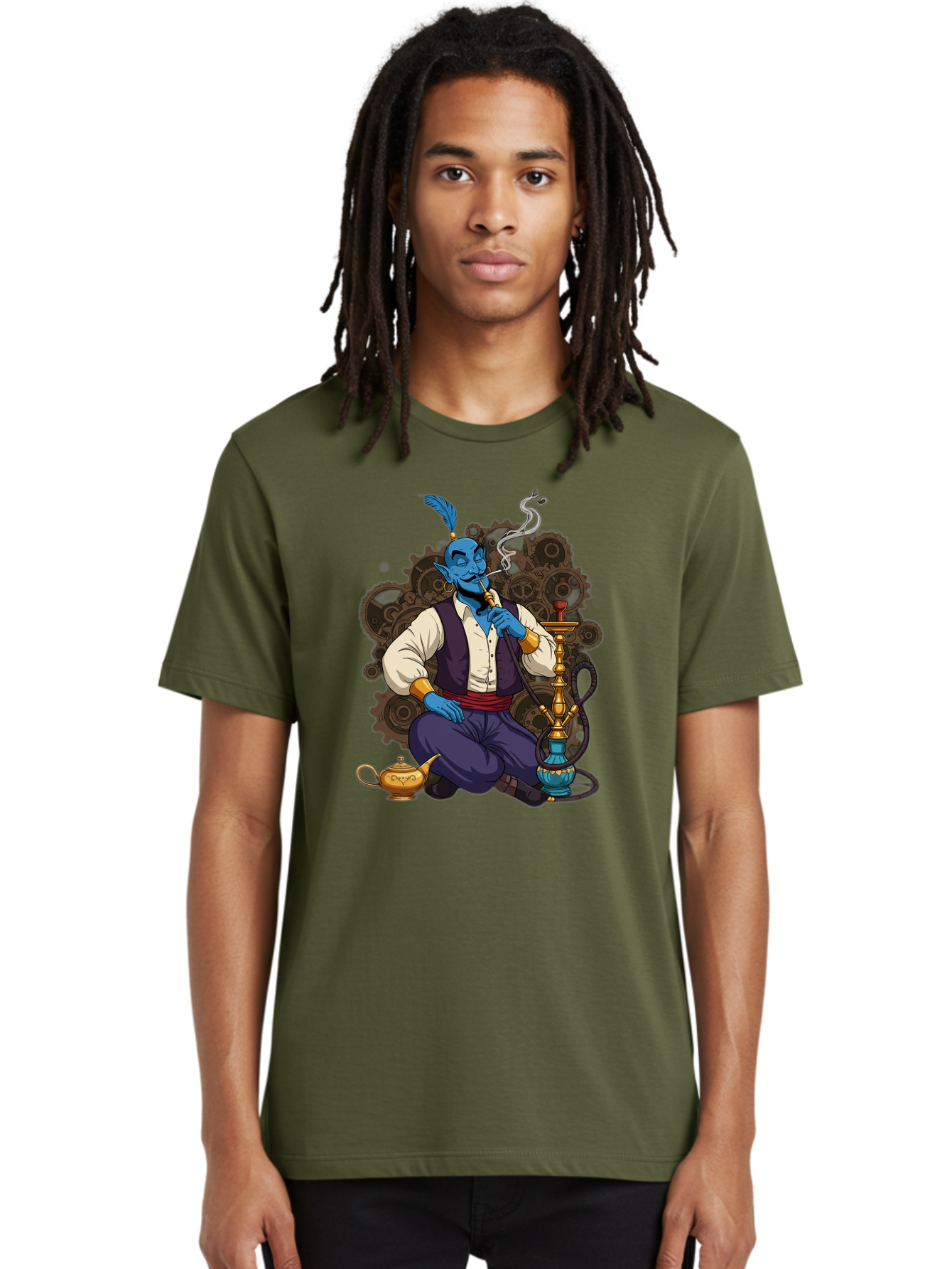 Genie-Relaxing-1 Men'S Graphic Tee, 100% Cotton, Comfortable Casual Summer Wear, Machine Washable, Vintage Camera, Old Camera, Antique Camera, Black Camera, Classic Photography, Photography Equipment, Nostalgic Device, Film Camera, Camera Art Bam493