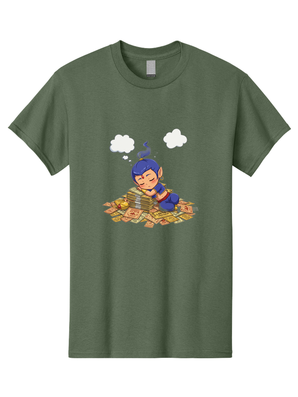 Genie-Sleeping-On-Money Men'S Graphic Tee, 100% Cotton, Comfortable Casual Summer Wear, Machine Washable, Vintage Camera, Old Camera, Antique Camera, Black Camera, Classic Photography, Photography Equipment, Nostalgic Device, Film Camera, Bam495