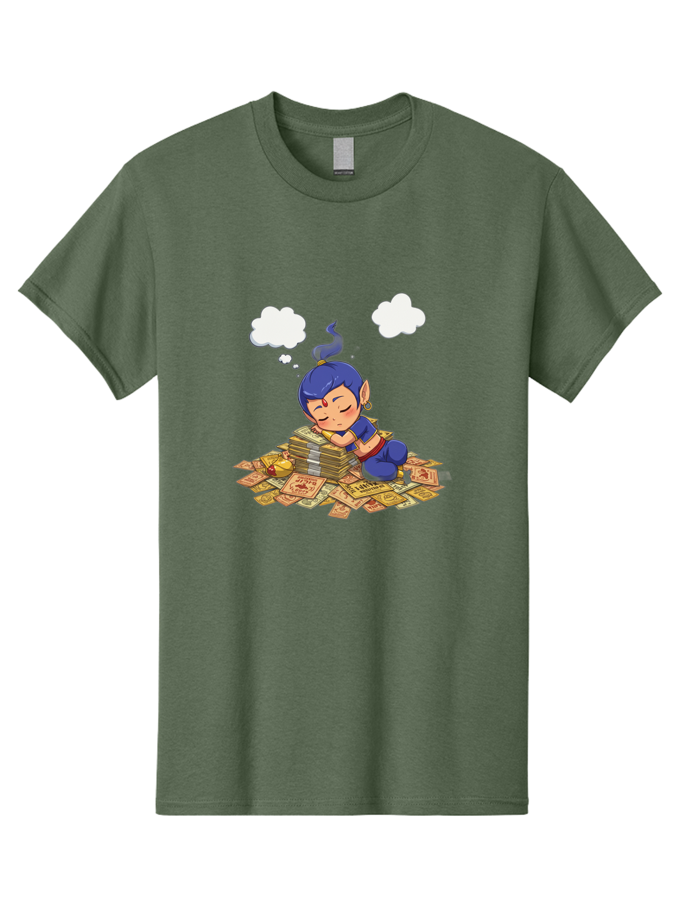 Genie-Sleeping-On-Money Men'S Graphic Tee, 100% Cotton, Comfortable Casual Summer Wear, Machine Washable, Vintage Camera, Old Camera, Antique Camera, Black Camera, Classic Photography, Photography Equipment, Nostalgic Device, Film Camera, Bam495