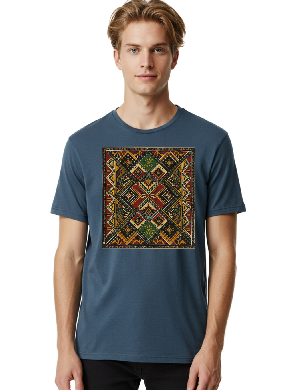 Geometric-Pattern Men'S Graphic Tee, 100% Cotton, Comfortable Casual Summer Wear, Machine Washable, Vintage Camera, Old Camera, Antique Camera, Black Camera, Classic Photography, Photography Equipment, Nostalgic Device, Film Camera, Camera Art Bam498