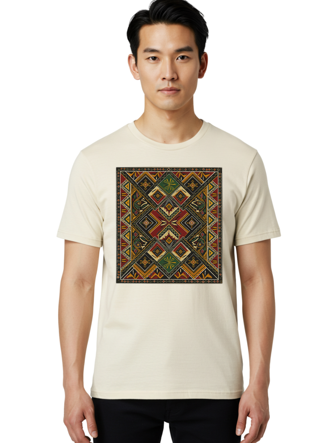 Geometric-Pattern Men'S Graphic Tee, 100% Cotton, Comfortable Casual Summer Wear, Machine Washable, Vintage Camera, Old Camera, Antique Camera, Black Camera, Classic Photography, Photography Equipment, Nostalgic Device, Film Camera, Camera Art Bam498