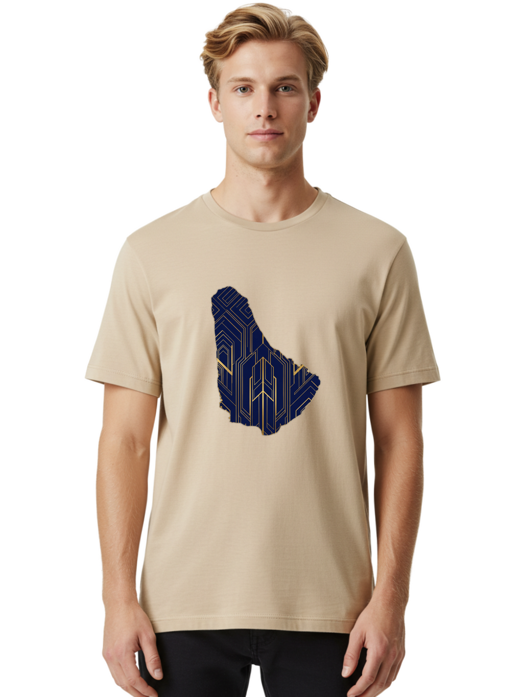 Geometric-Patterned-Shape Men'S Graphic Tee, 100% Cotton, Comfortable Casual Summer Wear, Machine Washable, Vintage Camera, Old Camera, Antique Camera, Black Camera, Classic Photography, Photography Equipment, Nostalgic Device, Film Camera, Bam499