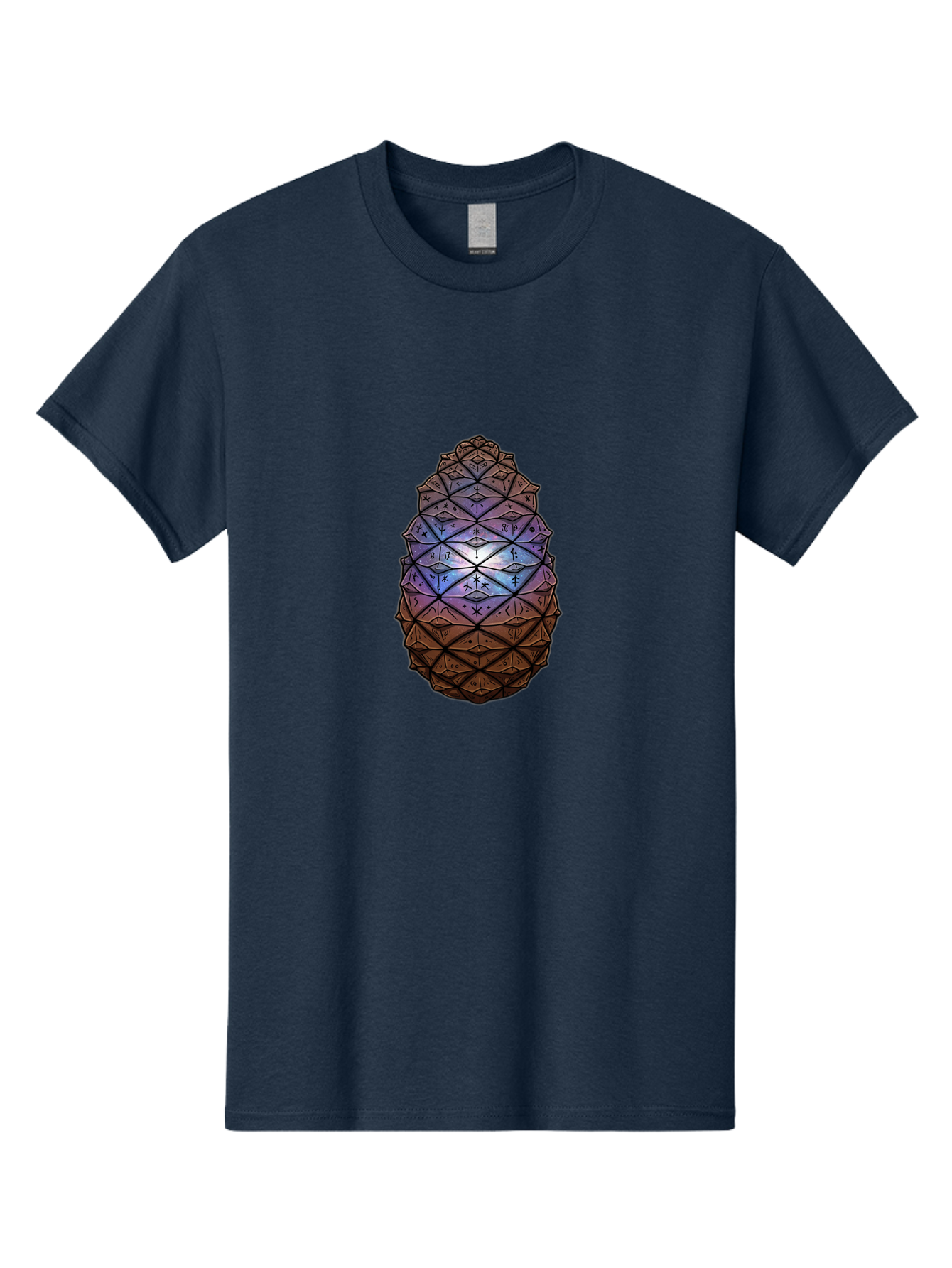 Geometric-Pinecone Men'S Graphic Tee, 100% Cotton, Comfortable Casual Summer Wear, Machine Washable, Vintage Camera, Old Camera, Antique Camera, Black Camera, Classic Photography, Photography Equipment, Nostalgic Device, Film Camera, Bam500