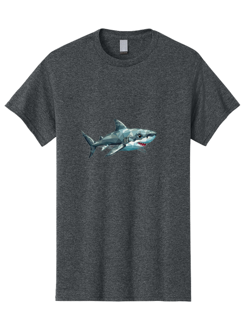 Geometric-Shark Men'S Graphic Tee, 100% Cotton, Comfortable Casual Summer Wear, Machine Washable, Vintage Camera, Old Camera, Antique Camera, Black Camera, Classic Photography, Photography Equipment, Nostalgic Device, Film Camera, Camera Art Bam501
