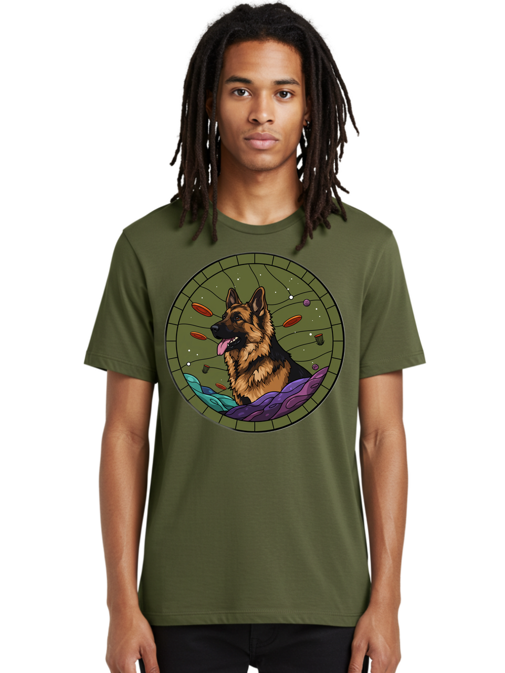 German-Shepherd Men'S Graphic Tee, 100% Cotton, Comfortable Casual Summer Wear, Machine Washable, Vintage Camera, Old Camera, Antique Camera, Black Camera, Classic Photography, Photography Equipment, Nostalgic Device, Film Camera, Camera Art Bam502