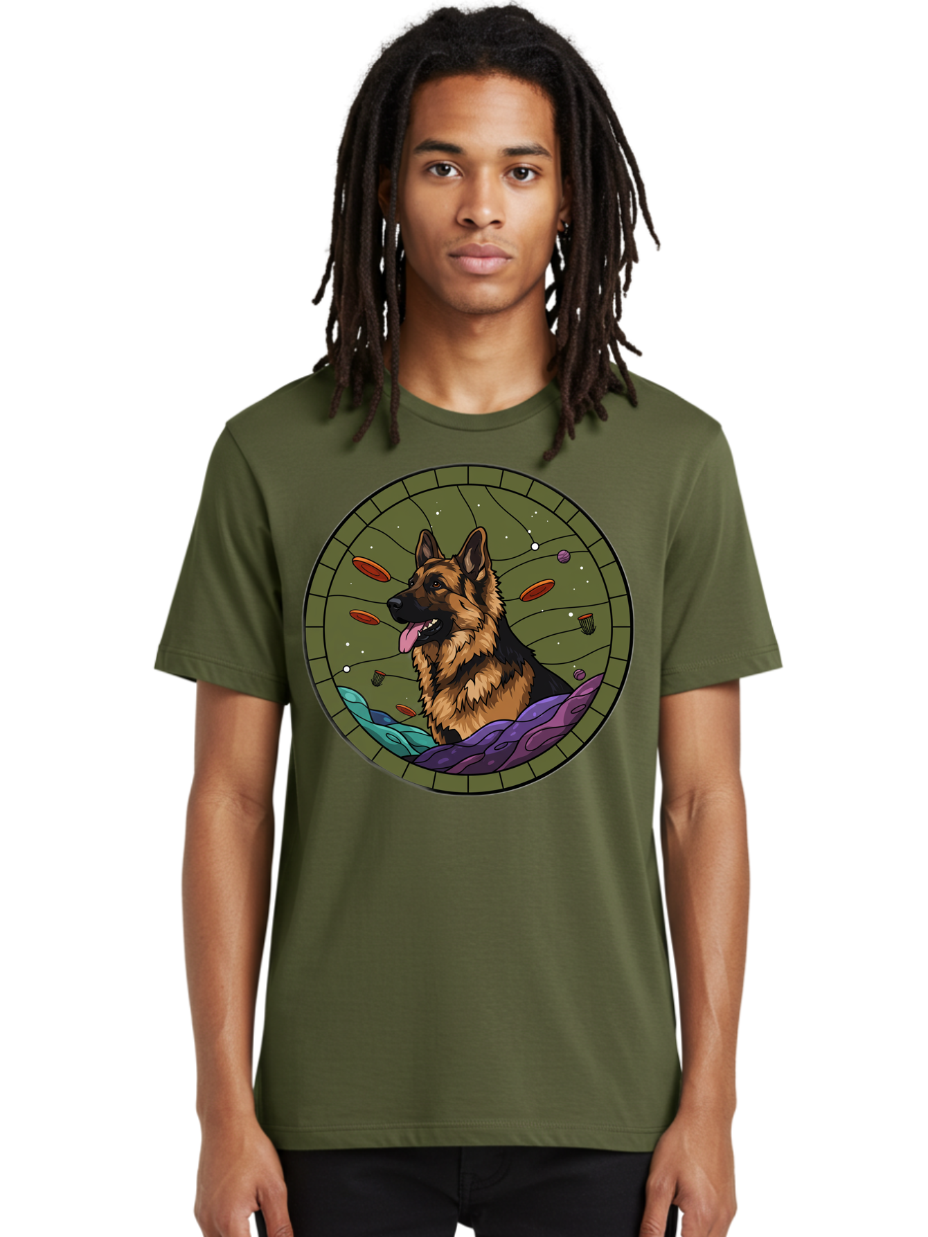 German-Shepherd Men'S Graphic Tee, 100% Cotton, Comfortable Casual Summer Wear, Machine Washable, Vintage Camera, Old Camera, Antique Camera, Black Camera, Classic Photography, Photography Equipment, Nostalgic Device, Film Camera, Camera Art Bam502