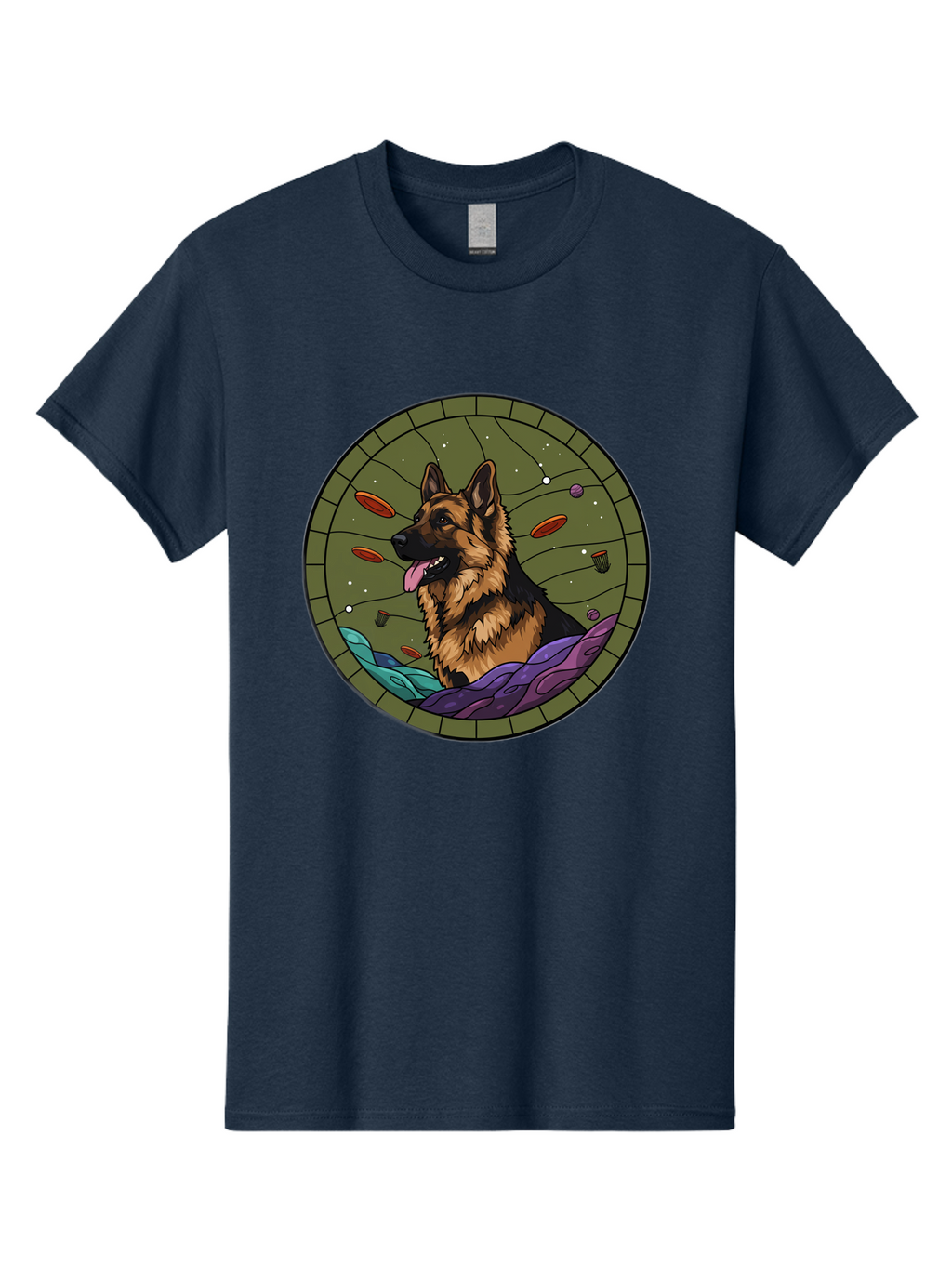 German-Shepherd Men'S Graphic Tee, 100% Cotton, Comfortable Casual Summer Wear, Machine Washable, Vintage Camera, Old Camera, Antique Camera, Black Camera, Classic Photography, Photography Equipment, Nostalgic Device, Film Camera, Camera Art Bam502