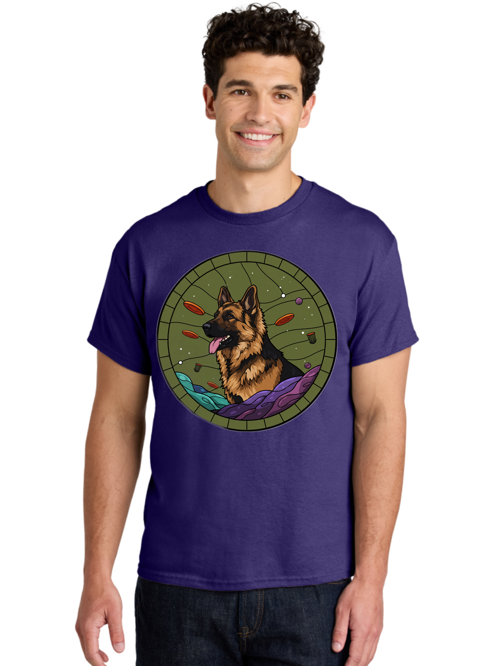 German-Shepherd Men'S Graphic Tee, 100% Cotton, Comfortable Casual Summer Wear, Machine Washable, Vintage Camera, Old Camera, Antique Camera, Black Camera, Classic Photography, Photography Equipment, Nostalgic Device, Film Camera, Camera Art Bam502