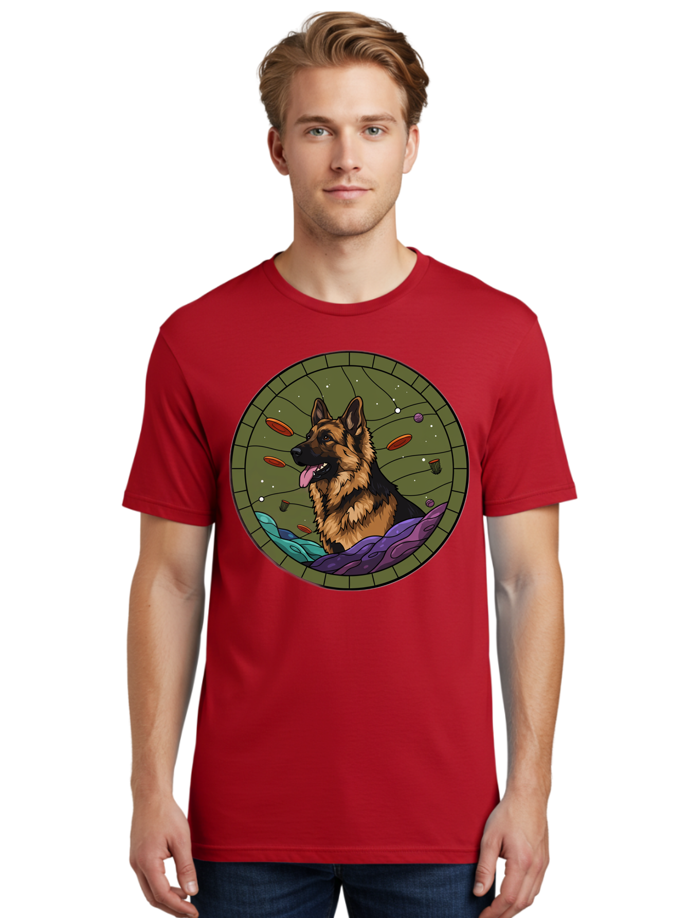 German-Shepherd Men'S Graphic Tee, 100% Cotton, Comfortable Casual Summer Wear, Machine Washable, Vintage Camera, Old Camera, Antique Camera, Black Camera, Classic Photography, Photography Equipment, Nostalgic Device, Film Camera, Camera Art Bam502