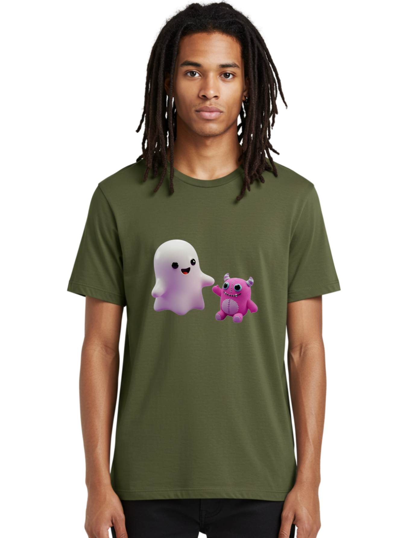 Ghost-And-Monster-Friends Men'S Graphic Tee, 100% Cotton, Comfortable Casual Summer Wear, Machine Washable, Vintage Camera, Old Camera, Antique Camera, Black Camera, Classic Photography, Photography Equipment, Nostalgic Device, Film Camera, Bam503
