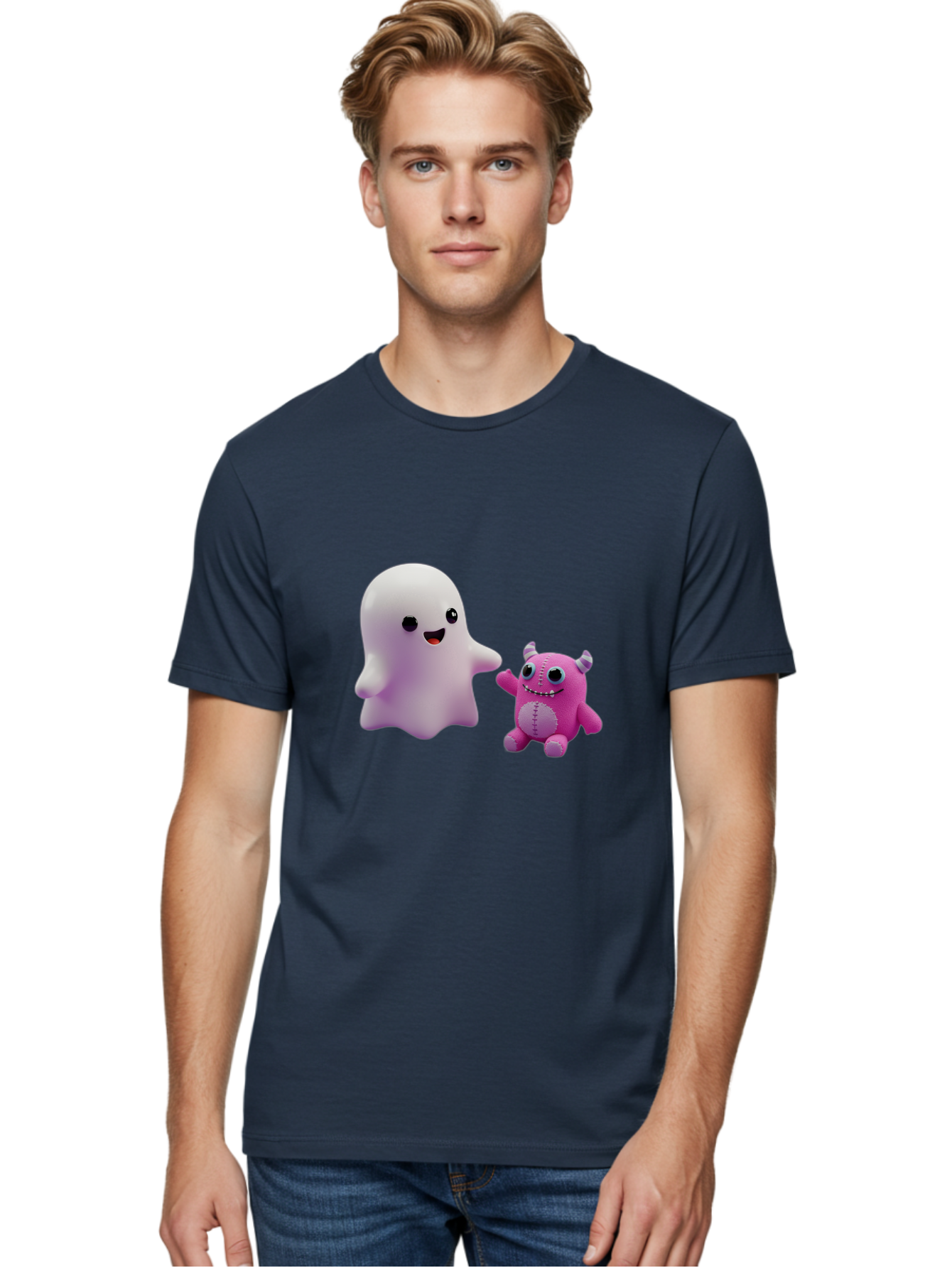 Ghost-And-Monster-Friends Men'S Graphic Tee, 100% Cotton, Comfortable Casual Summer Wear, Machine Washable, Vintage Camera, Old Camera, Antique Camera, Black Camera, Classic Photography, Photography Equipment, Nostalgic Device, Film Camera, Bam503