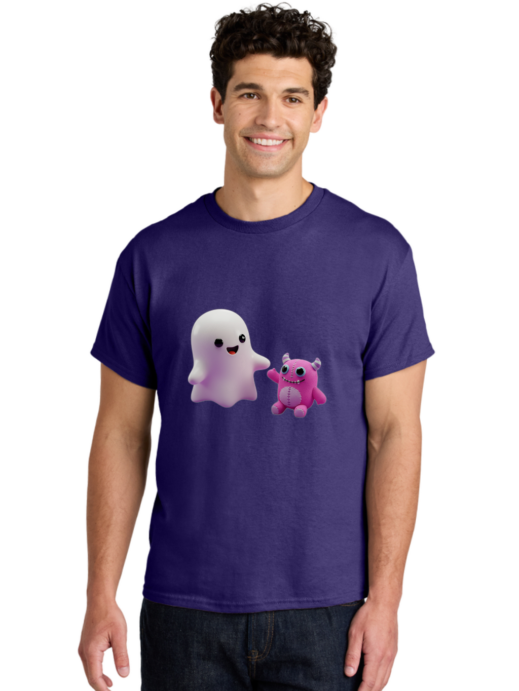 Ghost-And-Monster-Friends Men'S Graphic Tee, 100% Cotton, Comfortable Casual Summer Wear, Machine Washable, Vintage Camera, Old Camera, Antique Camera, Black Camera, Classic Photography, Photography Equipment, Nostalgic Device, Film Camera, Bam503