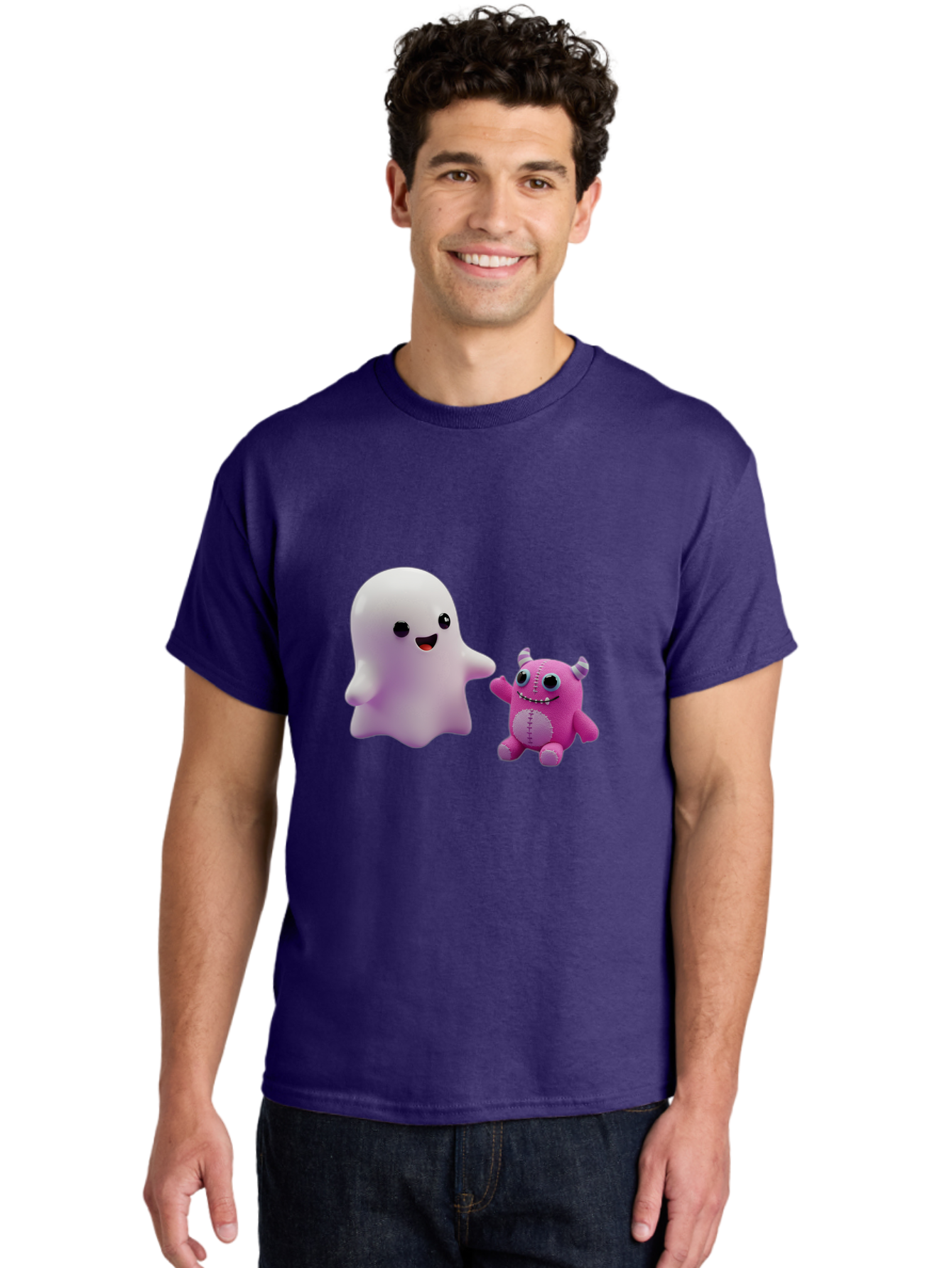 Ghost-And-Monster-Friends Men'S Graphic Tee, 100% Cotton, Comfortable Casual Summer Wear, Machine Washable, Vintage Camera, Old Camera, Antique Camera, Black Camera, Classic Photography, Photography Equipment, Nostalgic Device, Film Camera, Bam503