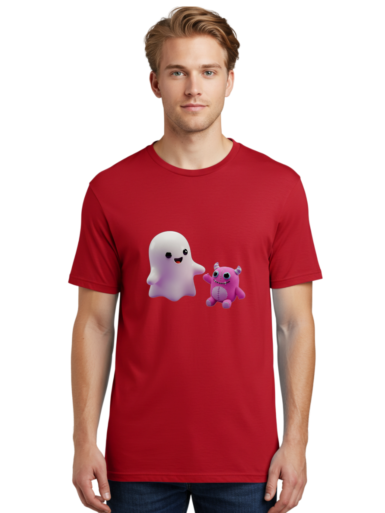 Ghost-And-Monster-Friends Men'S Graphic Tee, 100% Cotton, Comfortable Casual Summer Wear, Machine Washable, Vintage Camera, Old Camera, Antique Camera, Black Camera, Classic Photography, Photography Equipment, Nostalgic Device, Film Camera, Bam503