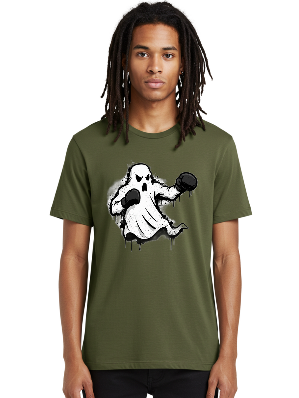 Ghost-Boxer-1 Men'S Graphic Tee, 100% Cotton, Comfortable Casual Summer Wear, Machine Washable, Vintage Camera, Old Camera, Antique Camera, Black Camera, Classic Photography, Photography Equipment, Nostalgic Device, Film Camera, Camera Art Bam504
