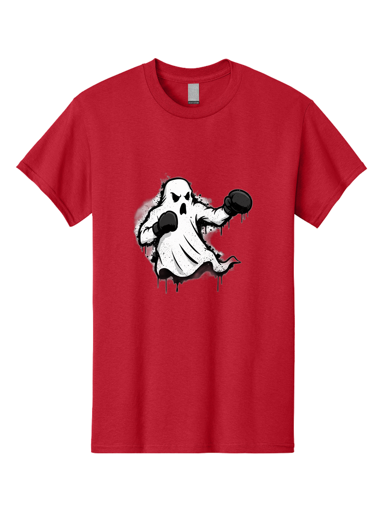 Ghost-Boxer-1 Men'S Graphic Tee, 100% Cotton, Comfortable Casual Summer Wear, Machine Washable, Vintage Camera, Old Camera, Antique Camera, Black Camera, Classic Photography, Photography Equipment, Nostalgic Device, Film Camera, Camera Art Bam504