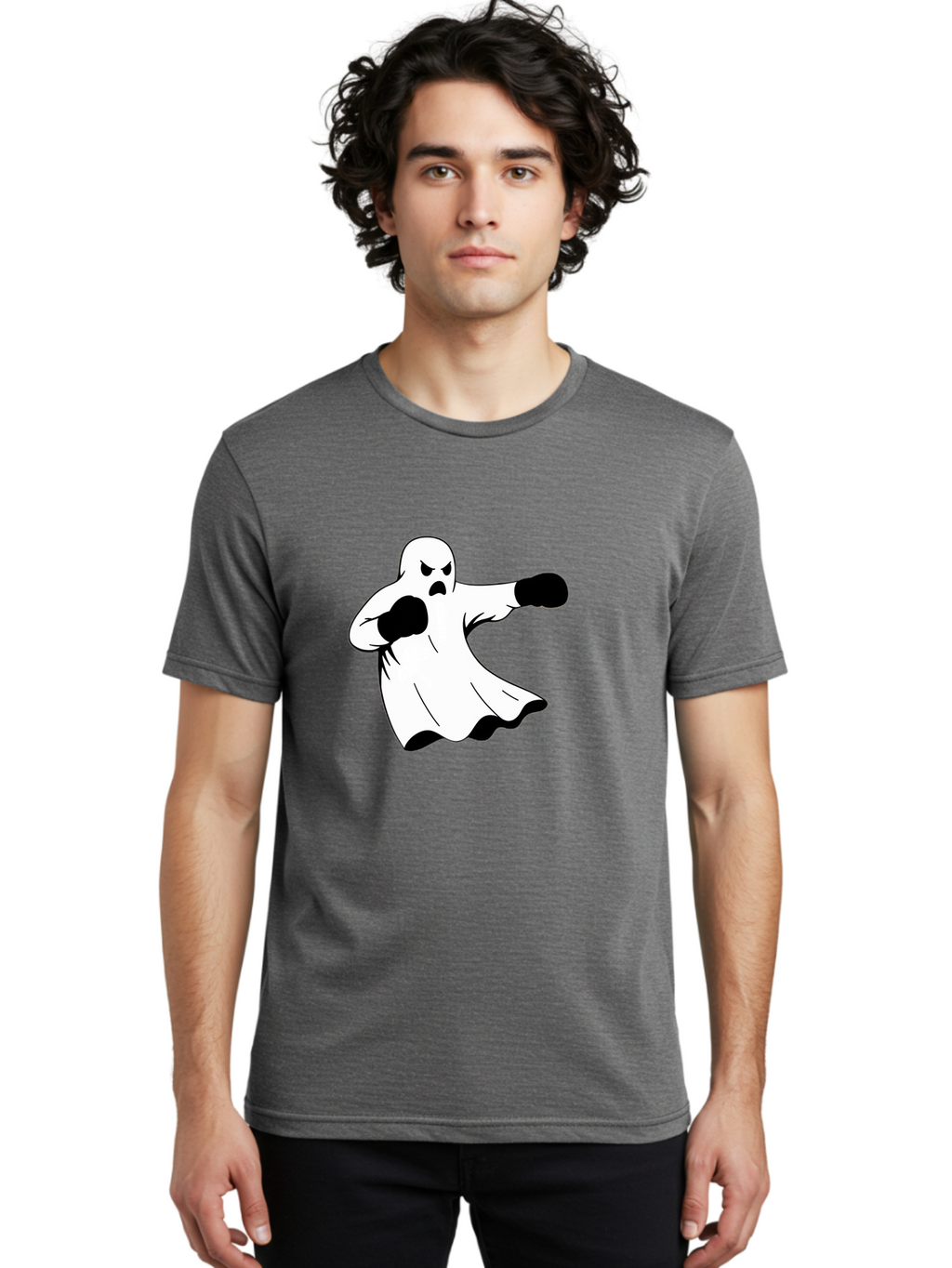 Ghost-Boxer-2 Men'S Graphic Tee, 100% Cotton, Comfortable Casual Summer Wear, Machine Washable, Vintage Camera, Old Camera, Antique Camera, Black Camera, Classic Photography, Photography Equipment, Nostalgic Device, Film Camera, Camera Art Bam505