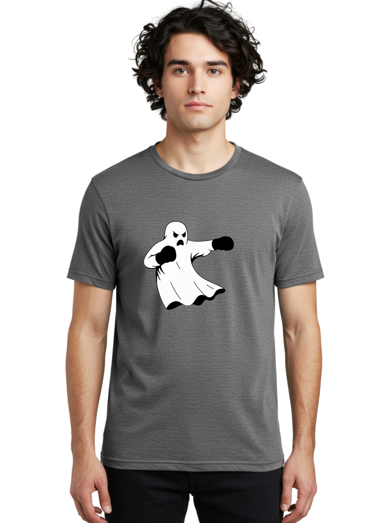 Ghost-Boxer-2 Men'S Graphic Tee, 100% Cotton, Comfortable Casual Summer Wear, Machine Washable, Vintage Camera, Old Camera, Antique Camera, Black Camera, Classic Photography, Photography Equipment, Nostalgic Device, Film Camera, Camera Art Bam505