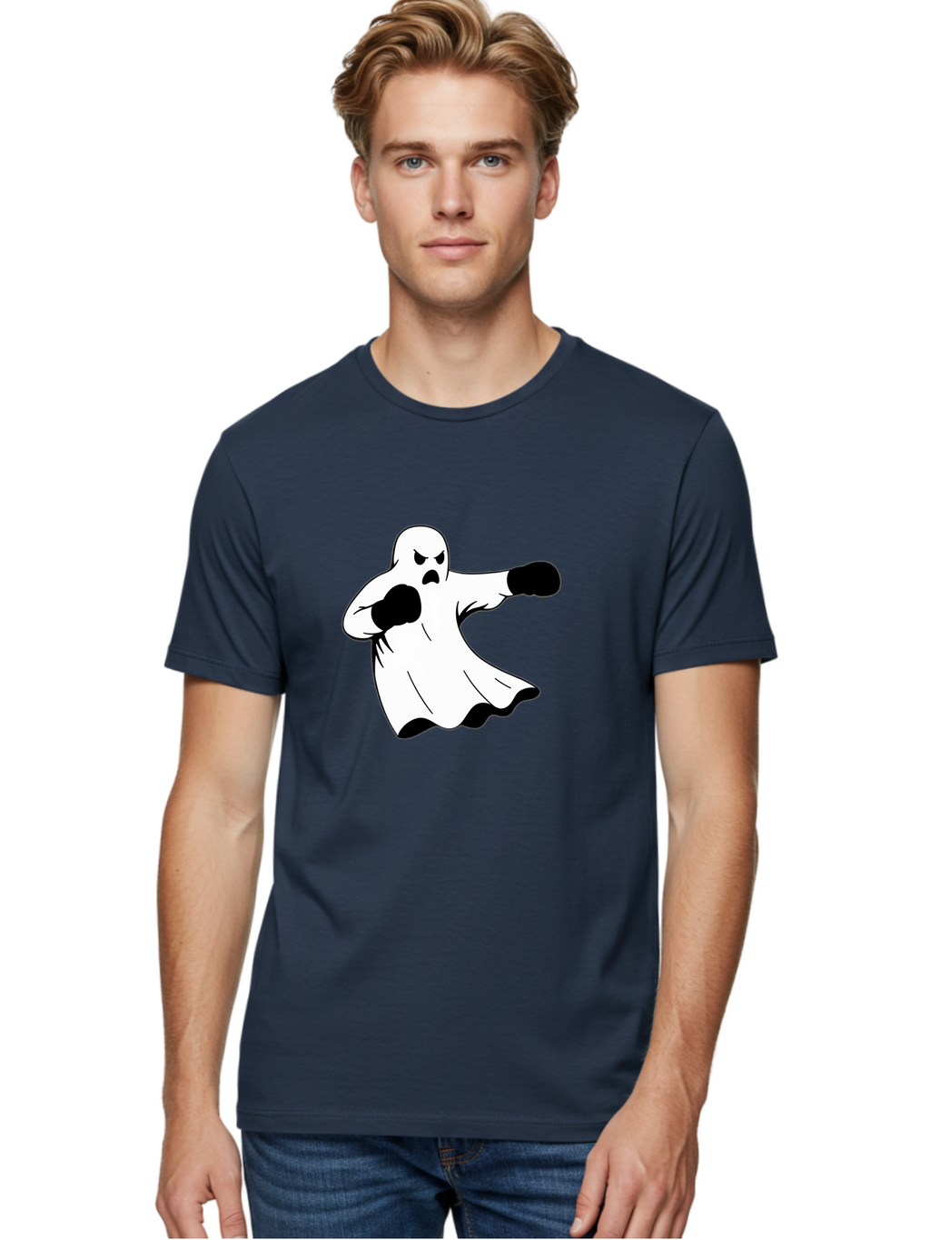 Ghost-Boxer-2 Men'S Graphic Tee, 100% Cotton, Comfortable Casual Summer Wear, Machine Washable, Vintage Camera, Old Camera, Antique Camera, Black Camera, Classic Photography, Photography Equipment, Nostalgic Device, Film Camera, Camera Art Bam505