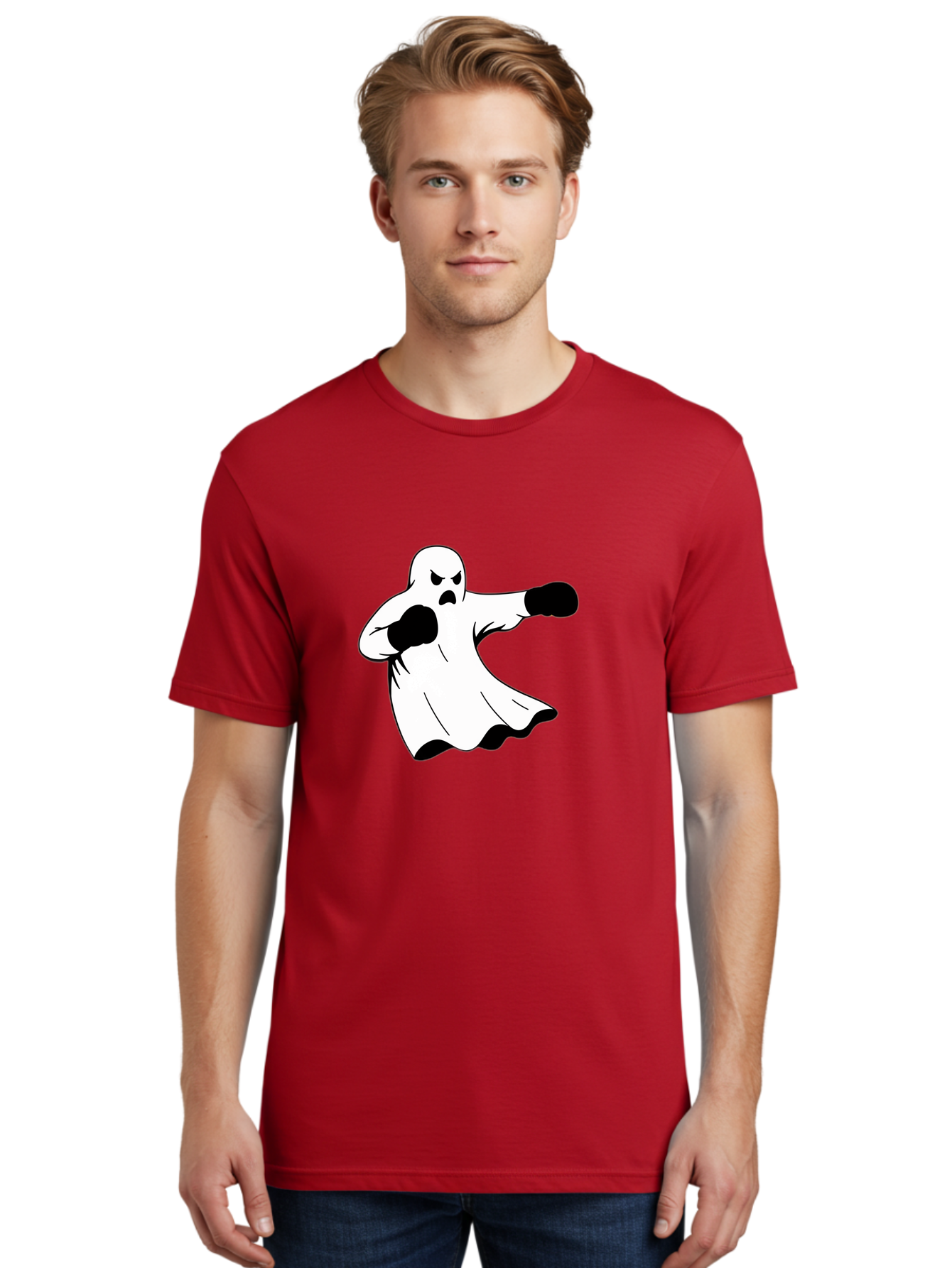 Ghost-Boxer-2 Men'S Graphic Tee, 100% Cotton, Comfortable Casual Summer Wear, Machine Washable, Vintage Camera, Old Camera, Antique Camera, Black Camera, Classic Photography, Photography Equipment, Nostalgic Device, Film Camera, Camera Art Bam505