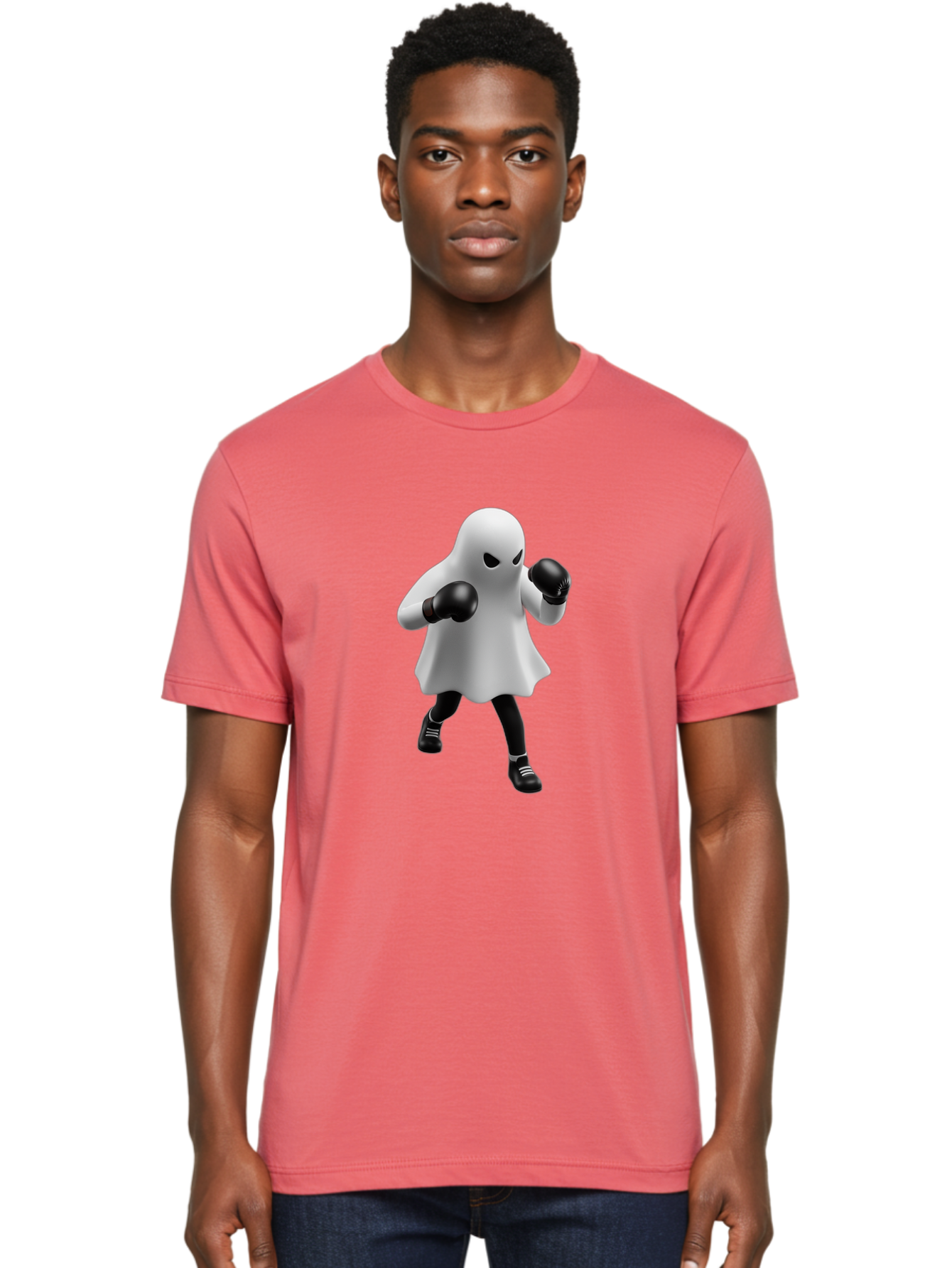 Ghost-Boxer-3 Men'S Graphic Tee, 100% Cotton, Comfortable Casual Summer Wear, Machine Washable, Vintage Camera, Old Camera, Antique Camera, Black Camera, Classic Photography, Photography Equipment, Nostalgic Device, Film Camera, Camera Art Bam506