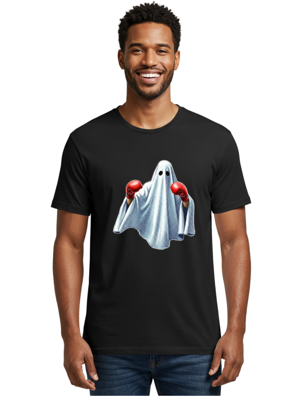 Ghost-Boxer-4 Men'S Graphic Tee, 100% Cotton, Comfortable Casual Summer Wear, Machine Washable, Vintage Camera, Old Camera, Antique Camera, Black Camera, Classic Photography, Photography Equipment, Nostalgic Device, Film Camera, Camera Art Bam507