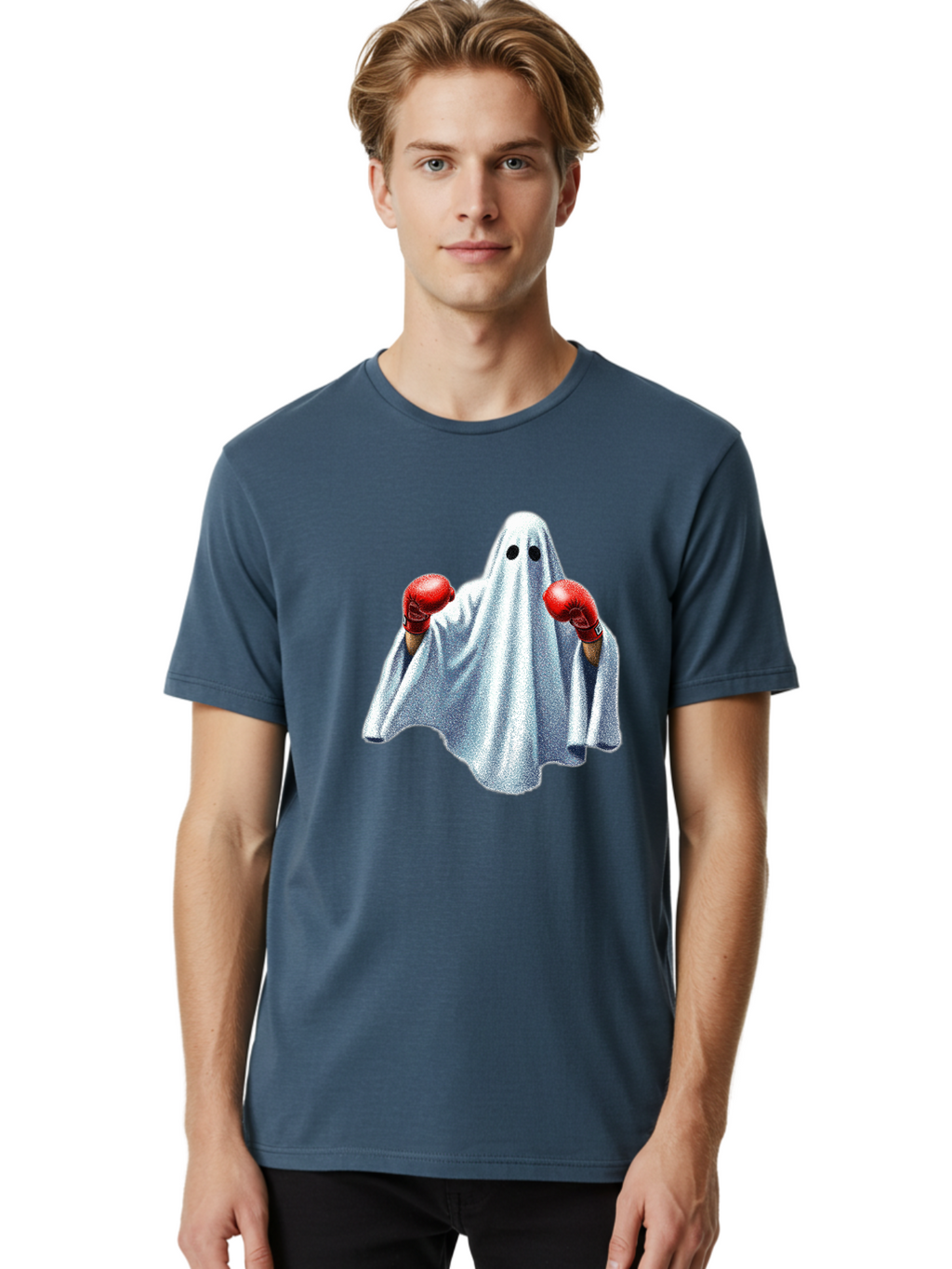 Ghost-Boxer-4 Men'S Graphic Tee, 100% Cotton, Comfortable Casual Summer Wear, Machine Washable, Vintage Camera, Old Camera, Antique Camera, Black Camera, Classic Photography, Photography Equipment, Nostalgic Device, Film Camera, Camera Art Bam507