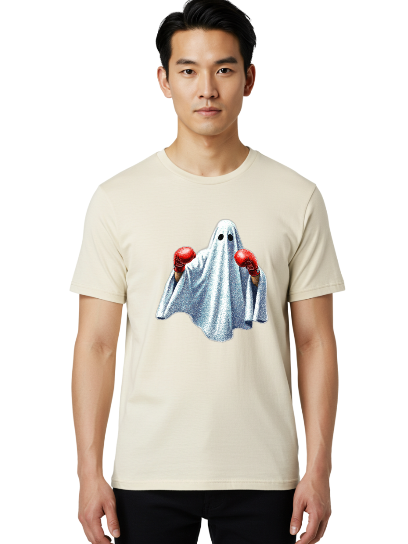 Ghost-Boxer-4 Men'S Graphic Tee, 100% Cotton, Comfortable Casual Summer Wear, Machine Washable, Vintage Camera, Old Camera, Antique Camera, Black Camera, Classic Photography, Photography Equipment, Nostalgic Device, Film Camera, Camera Art Bam507