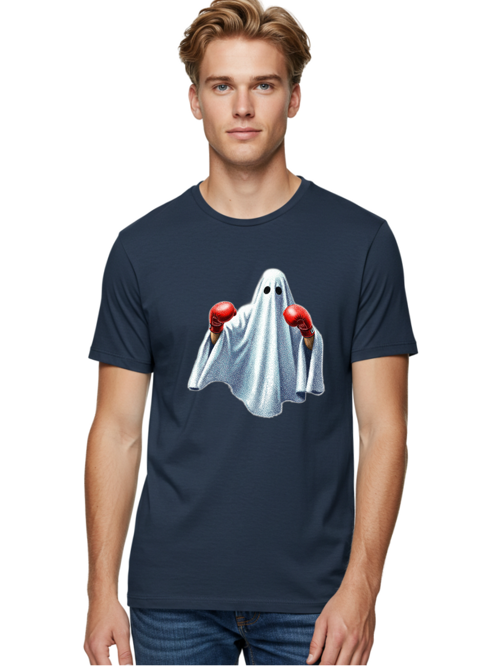 Ghost-Boxer-4 Men'S Graphic Tee, 100% Cotton, Comfortable Casual Summer Wear, Machine Washable, Vintage Camera, Old Camera, Antique Camera, Black Camera, Classic Photography, Photography Equipment, Nostalgic Device, Film Camera, Camera Art Bam507