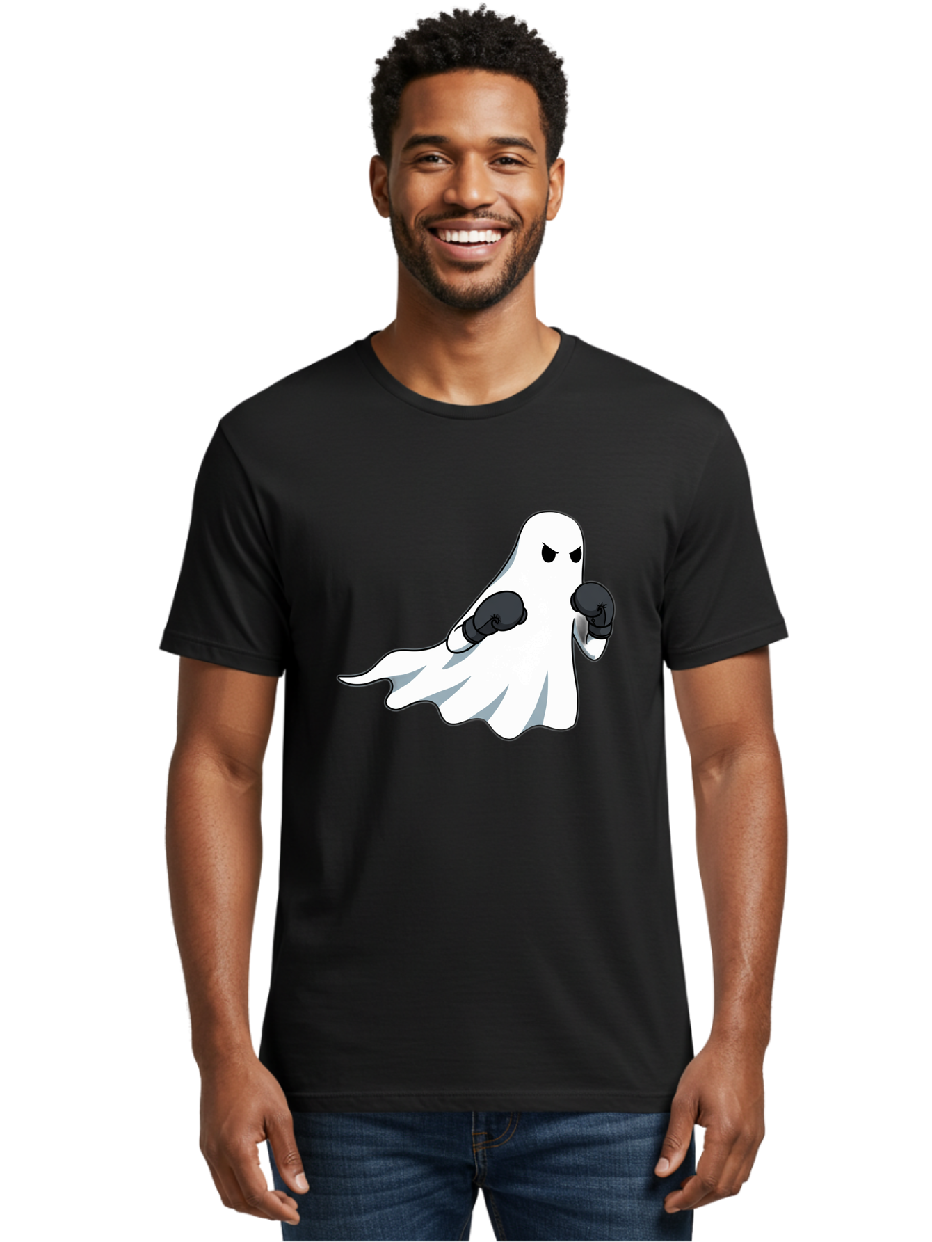 Ghost-Boxer-5 Men'S Graphic Tee, 100% Cotton, Comfortable Casual Summer Wear, Machine Washable, Vintage Camera, Old Camera, Antique Camera, Black Camera, Classic Photography, Photography Equipment, Nostalgic Device, Film Camera, Camera Art Bam508