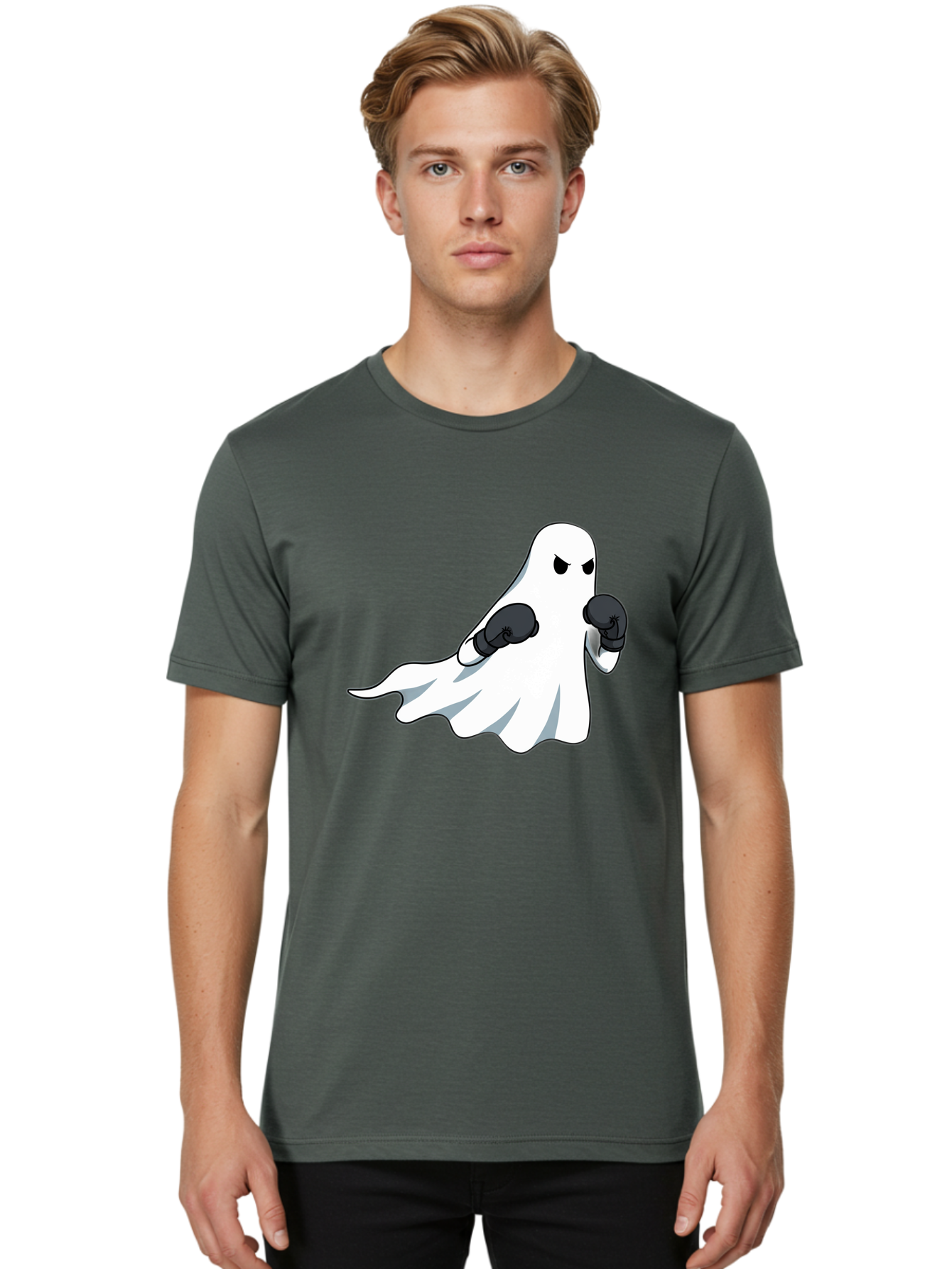 Ghost-Boxer-5 Men'S Graphic Tee, 100% Cotton, Comfortable Casual Summer Wear, Machine Washable, Vintage Camera, Old Camera, Antique Camera, Black Camera, Classic Photography, Photography Equipment, Nostalgic Device, Film Camera, Camera Art Bam508