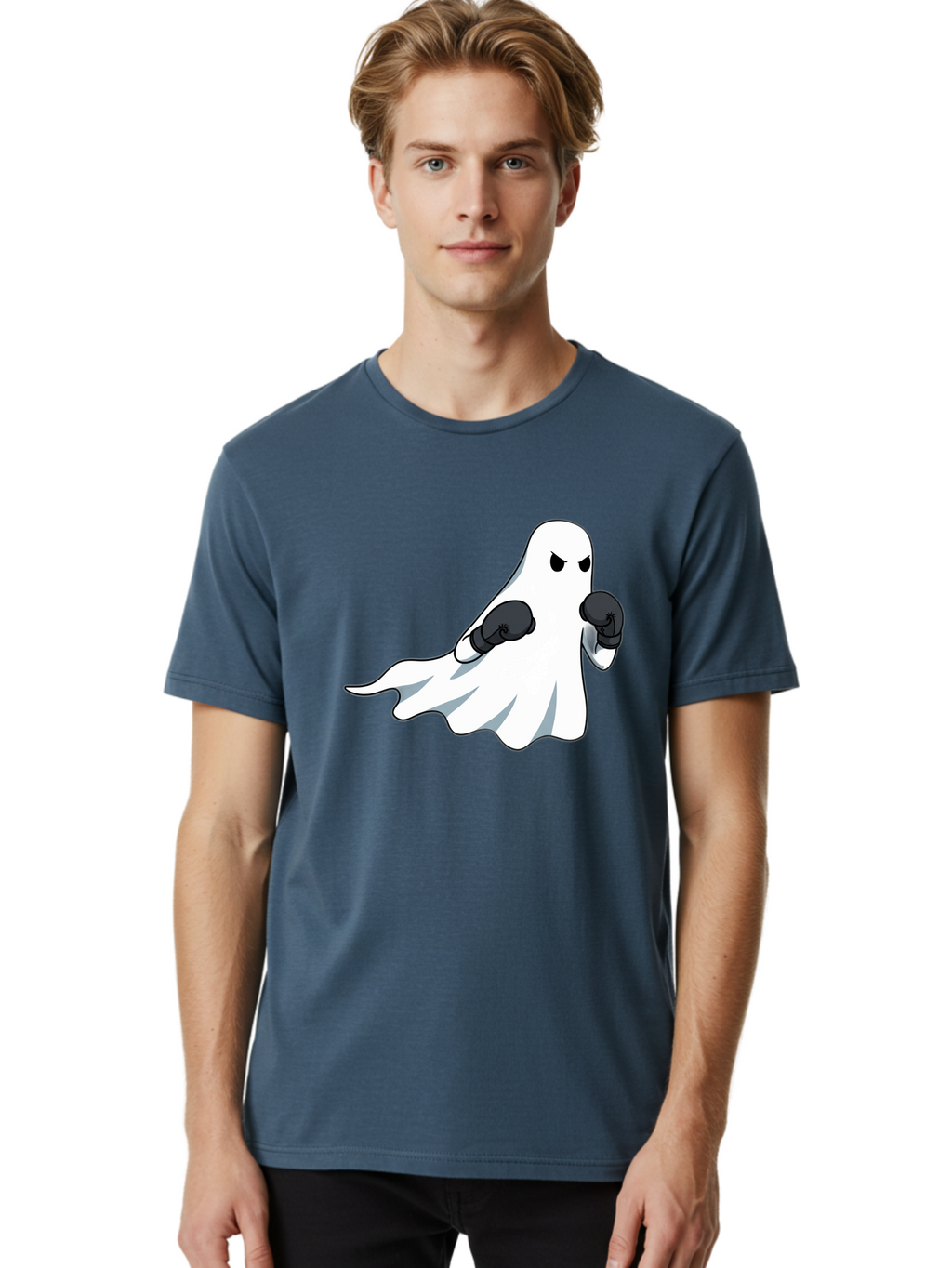 Ghost-Boxer-5 Men'S Graphic Tee, 100% Cotton, Comfortable Casual Summer Wear, Machine Washable, Vintage Camera, Old Camera, Antique Camera, Black Camera, Classic Photography, Photography Equipment, Nostalgic Device, Film Camera, Camera Art Bam508